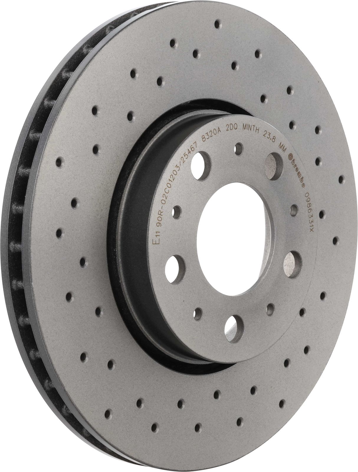 XTRA Front Disc Brake Rotor - 09.8633.1X_01