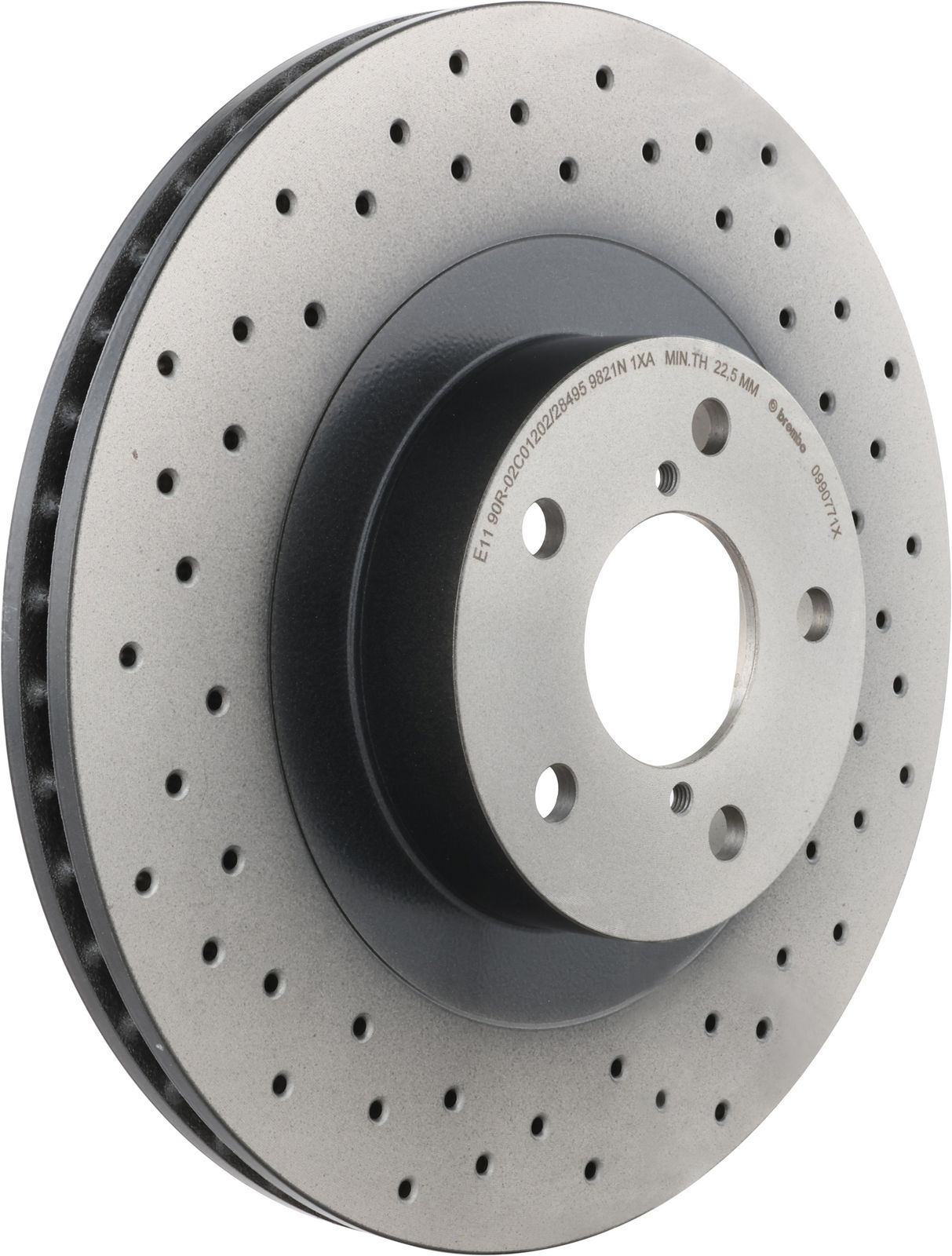 XTRA Front Disc Brake Rotor - 09.9077.1X_01