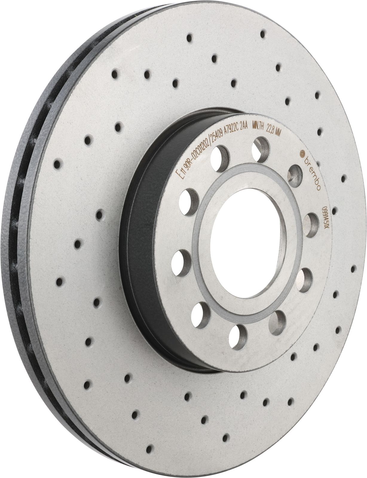 XTRA Front Disc Brake Rotor - 09.9145.1X_01