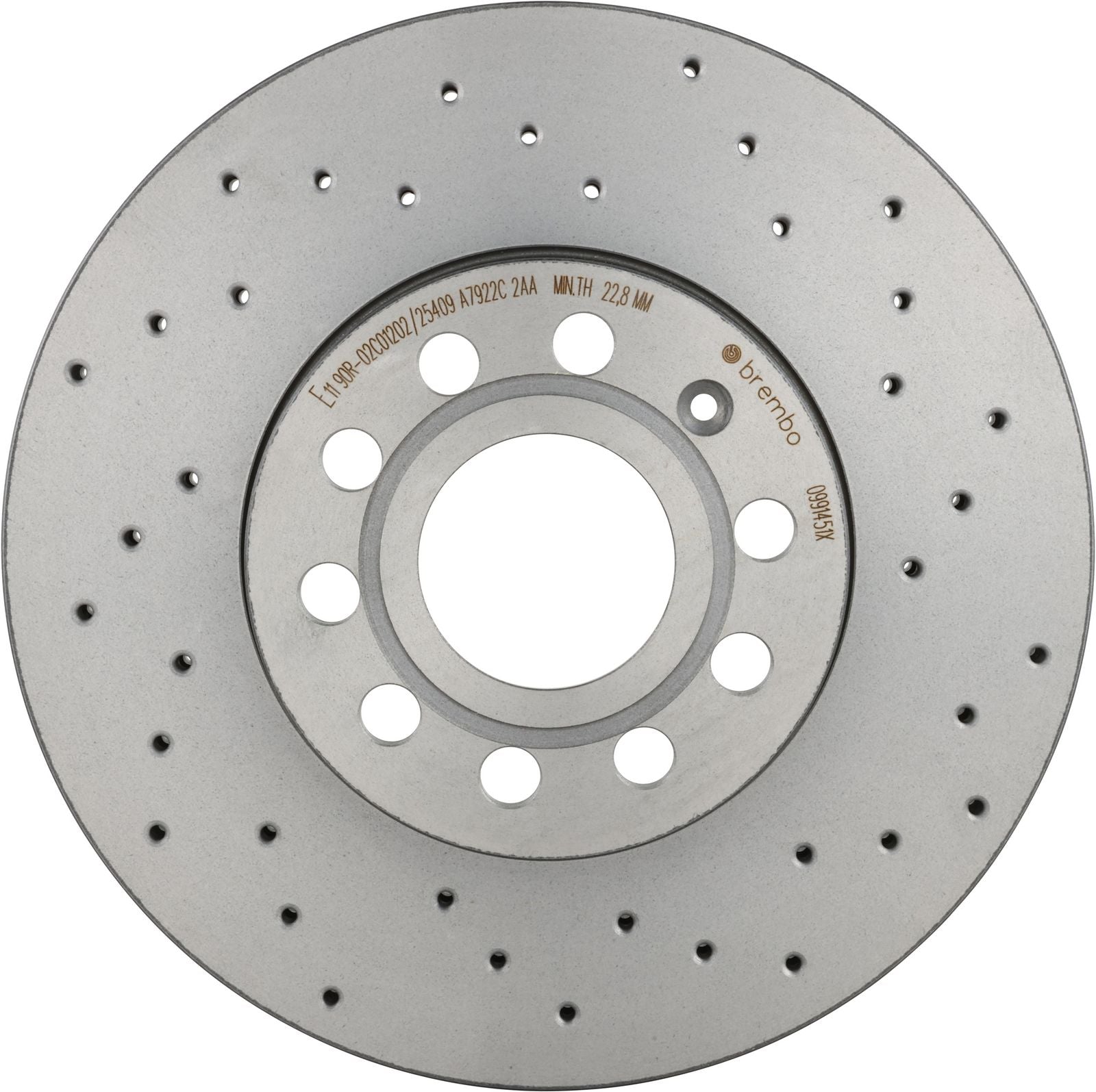 XTRA Front Disc Brake Rotor - 09.9145.1X_03