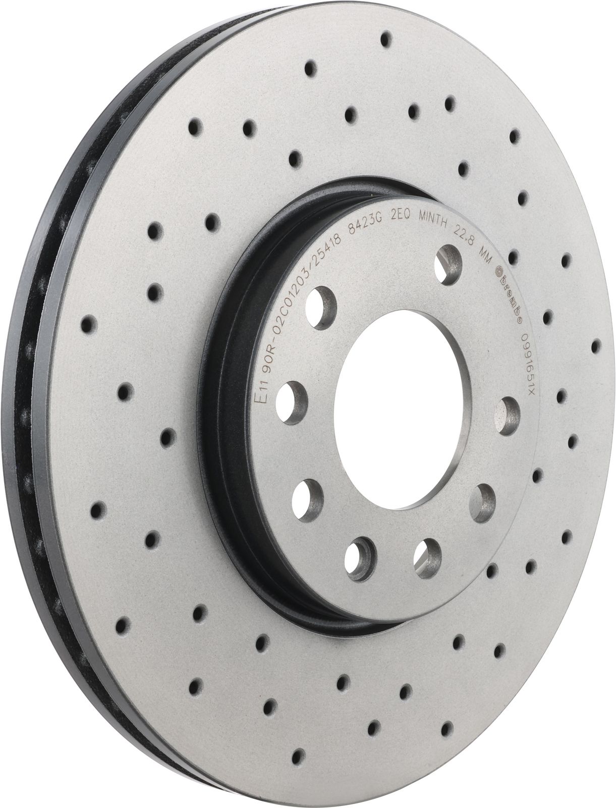 XTRA Front Disc Brake Rotor - 09.9165.1X_01