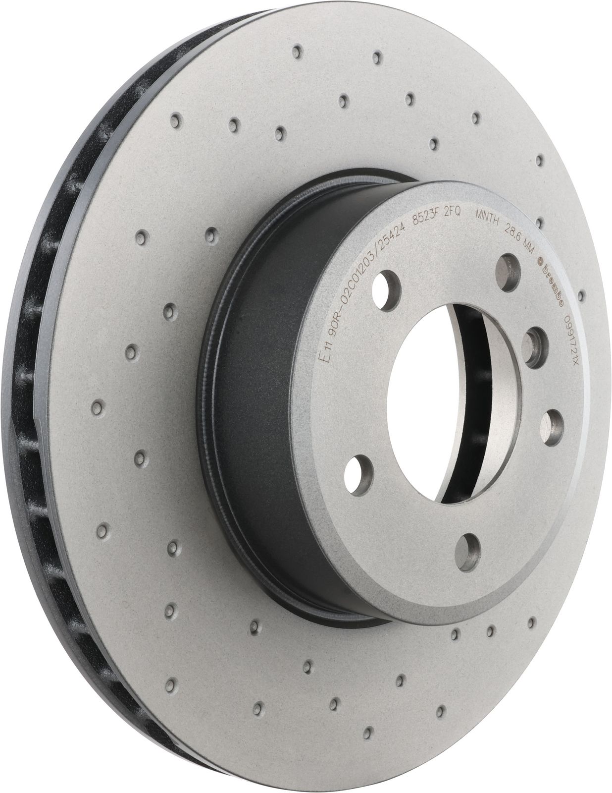 XTRA Front Disc Brake Rotor - 09.9172.1X_01