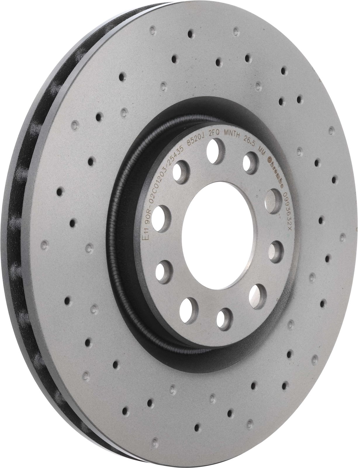 XTRA Front Disc Brake Rotor - 09.9363.2X_01