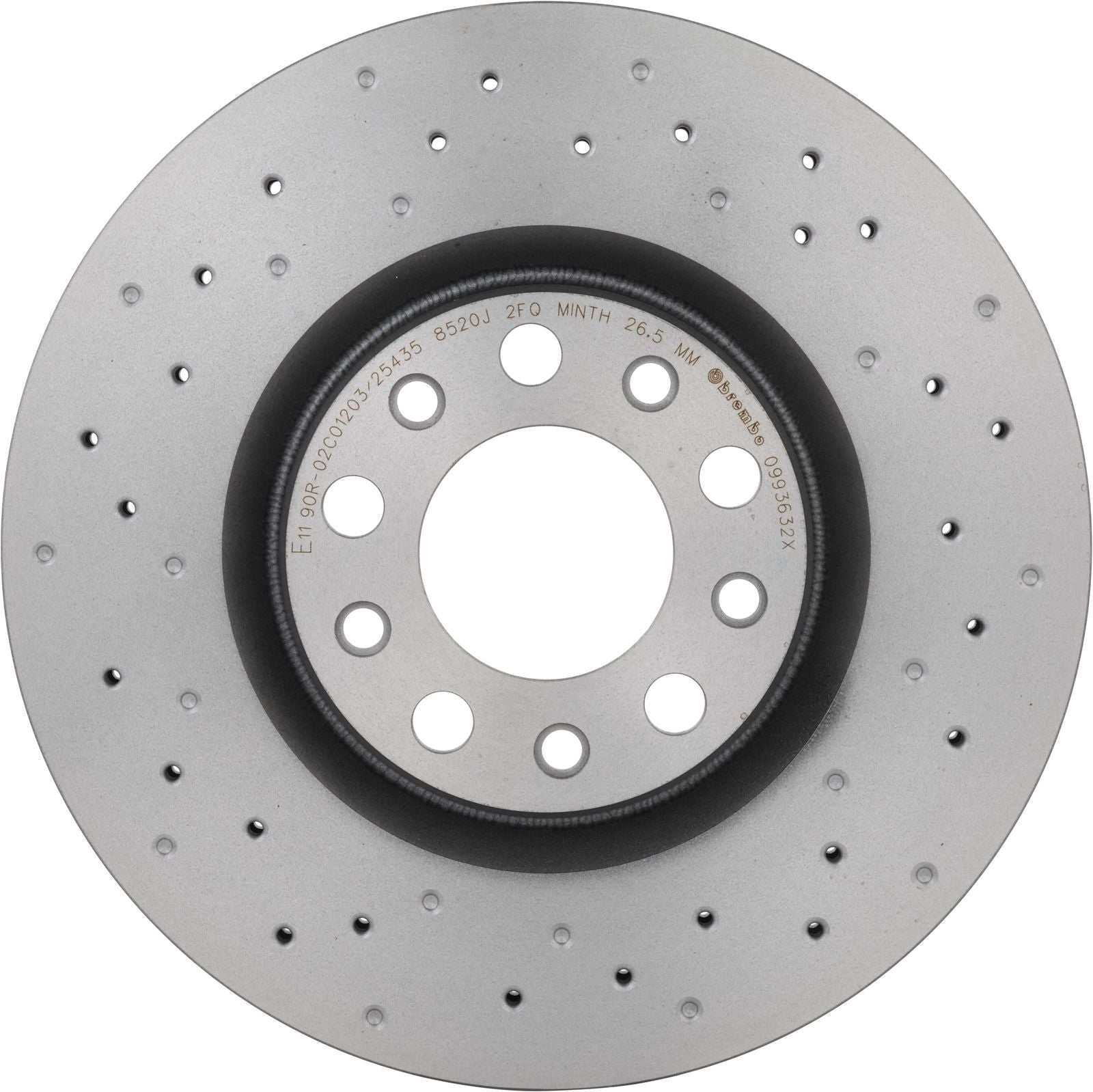 XTRA Front Disc Brake Rotor - 09.9363.2X_03