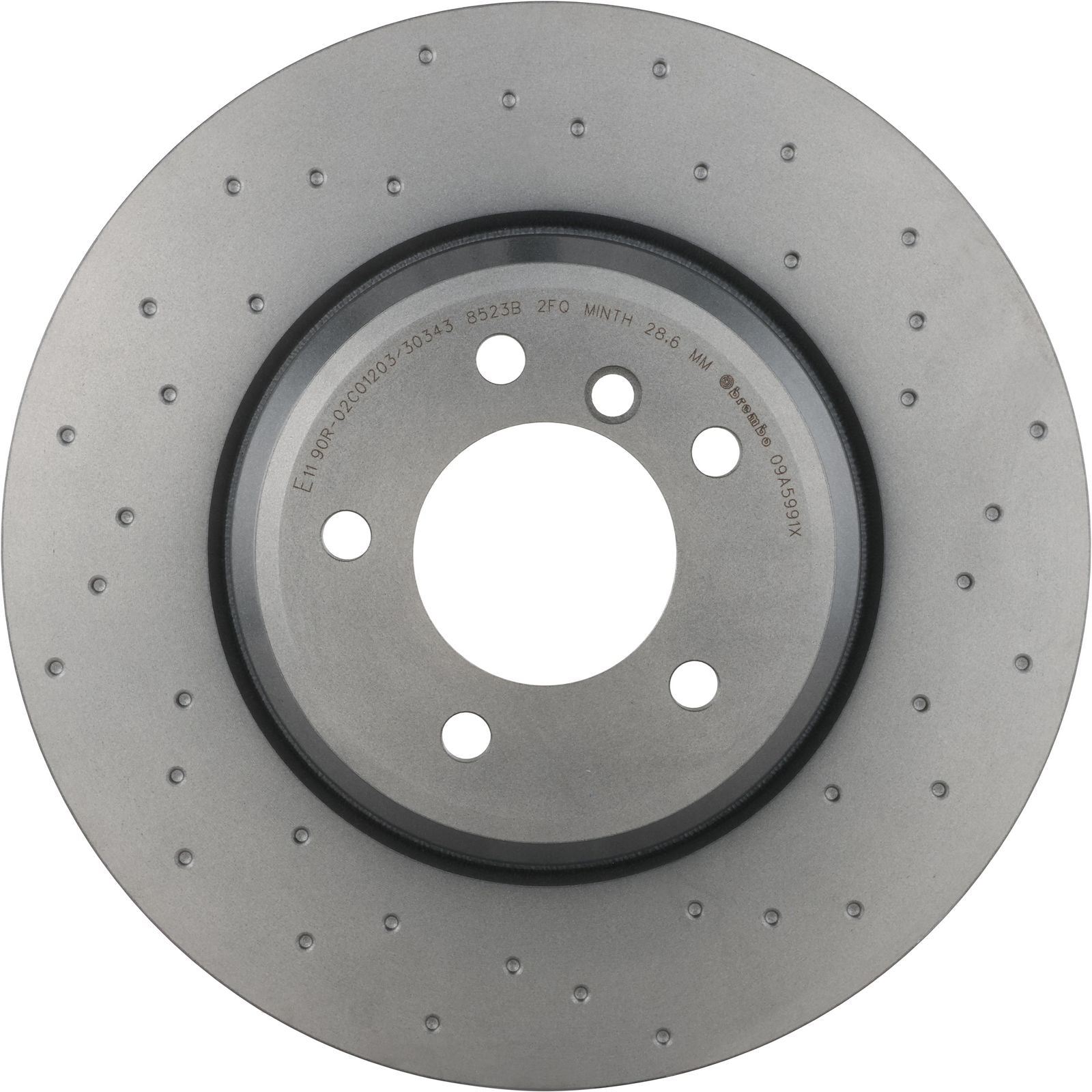 XTRA Front Disc Brake Rotor - 09.A599.1X_03