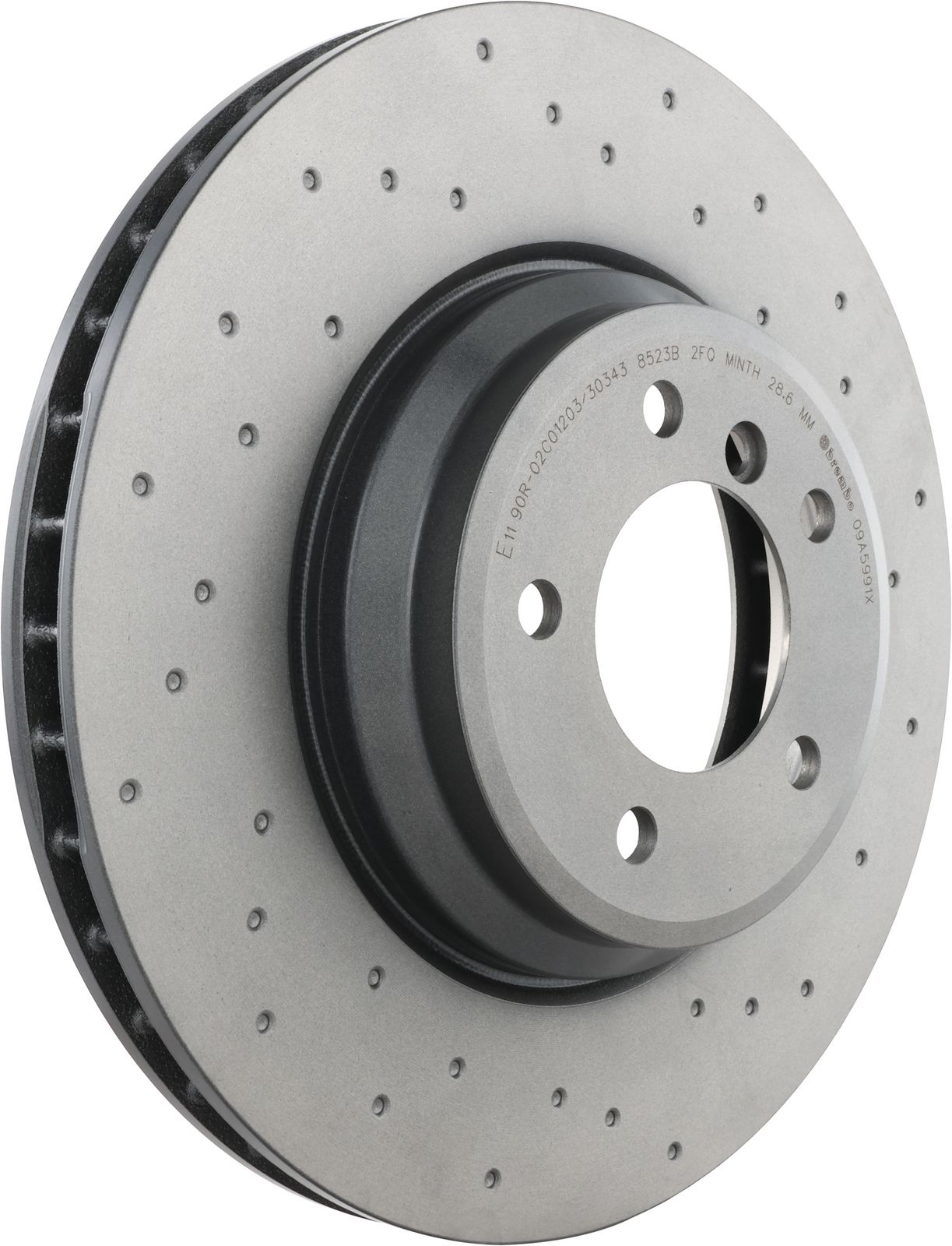 XTRA Front Disc Brake Rotor - 09.A599.1X_01