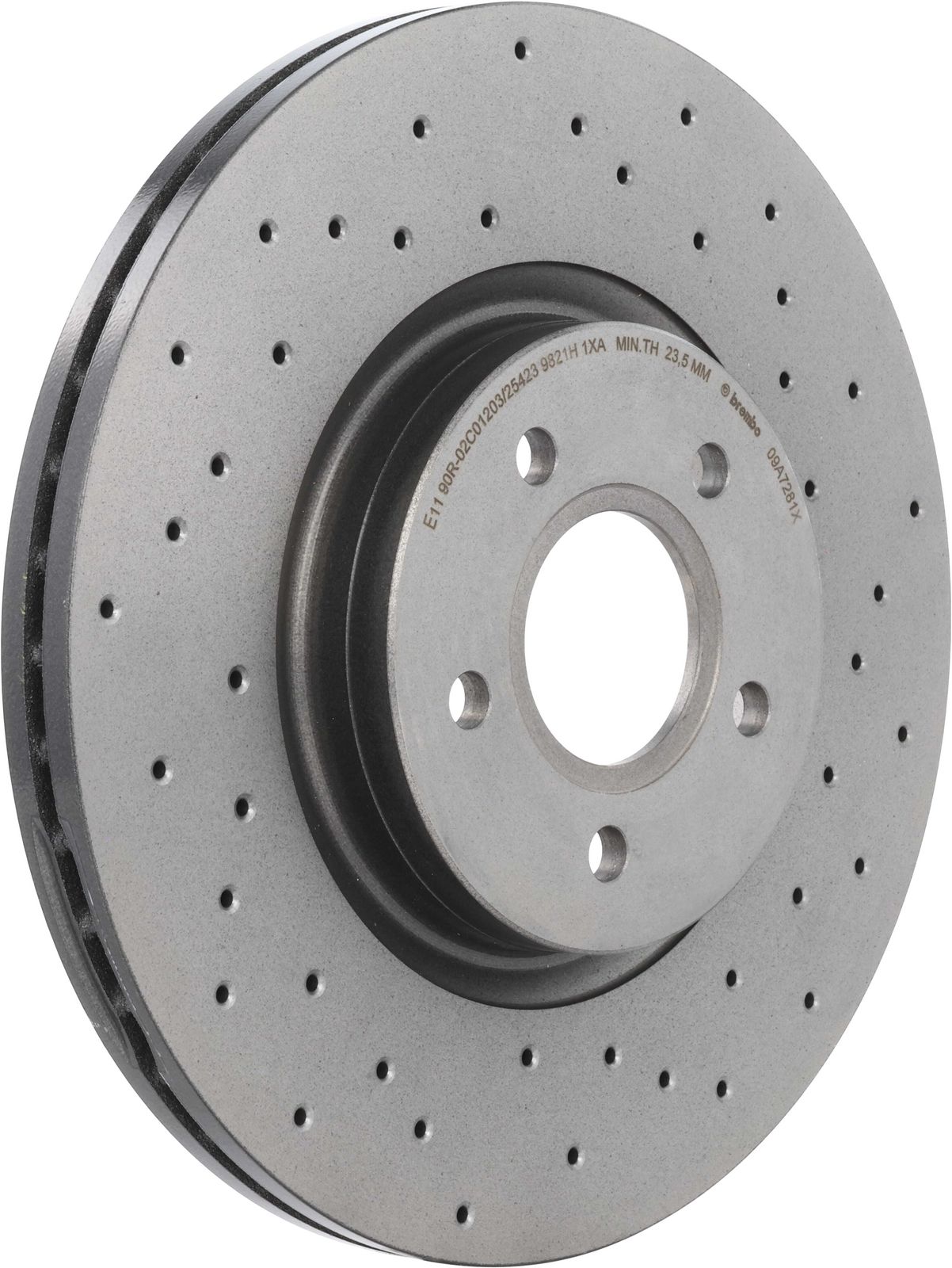 XTRA Front Disc Brake Rotor - 09.A728.1X_01
