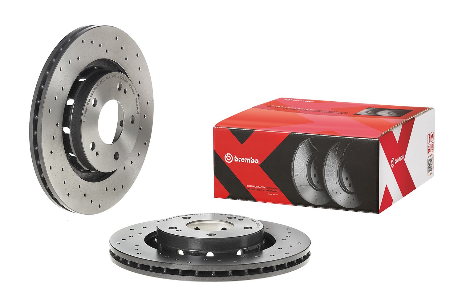 XTRA Front Disc Brake Rotor - 09.A738.1X_01