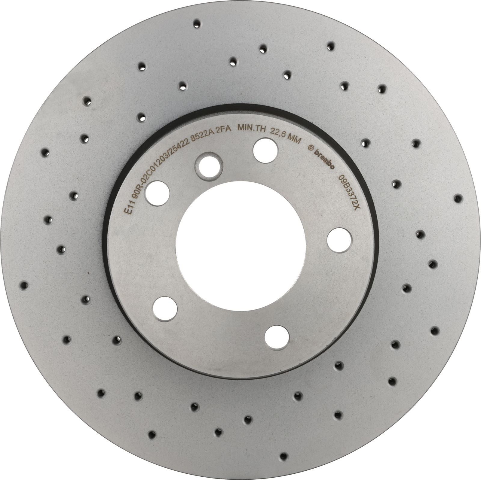 XTRA Front Disc Brake Rotor - 09.B337.2X_03