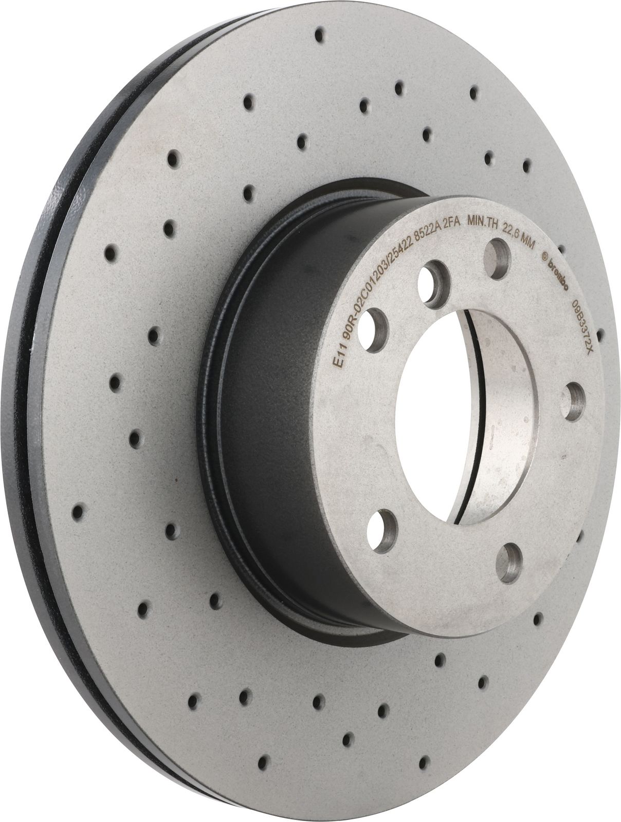 XTRA Front Disc Brake Rotor - 09.B337.2X_01