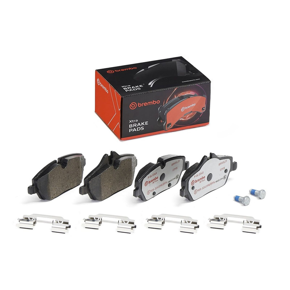 XTRA Low-Met Front Disc Brake Pad Set - P06034X_03