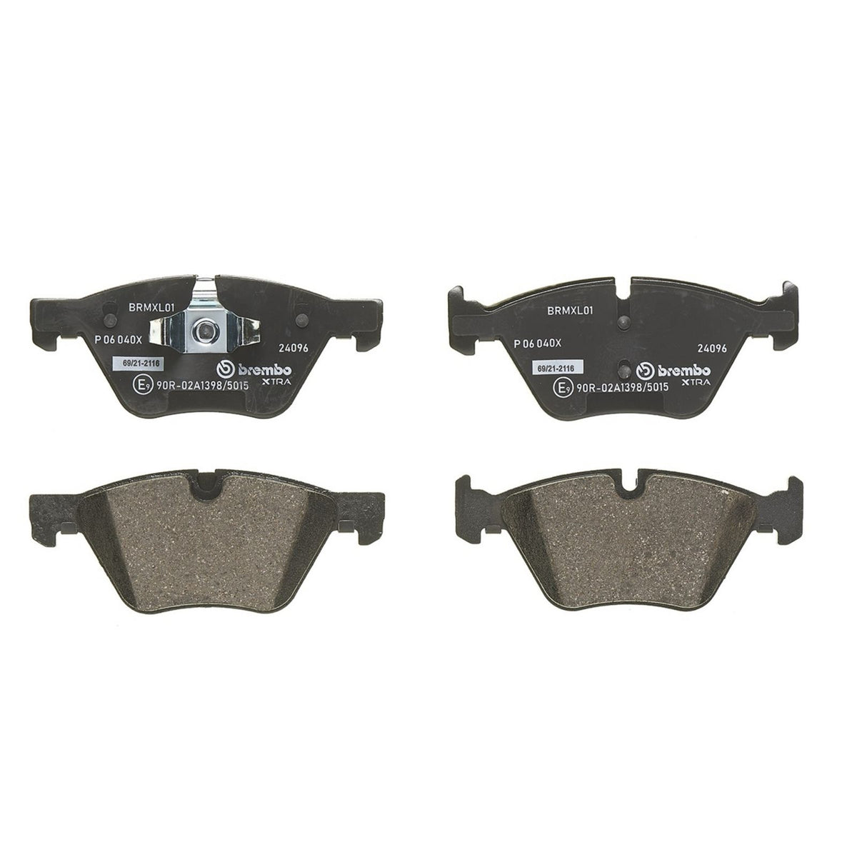 XTRA Low-Met Front Disc Brake Pad Set - P06040X_03