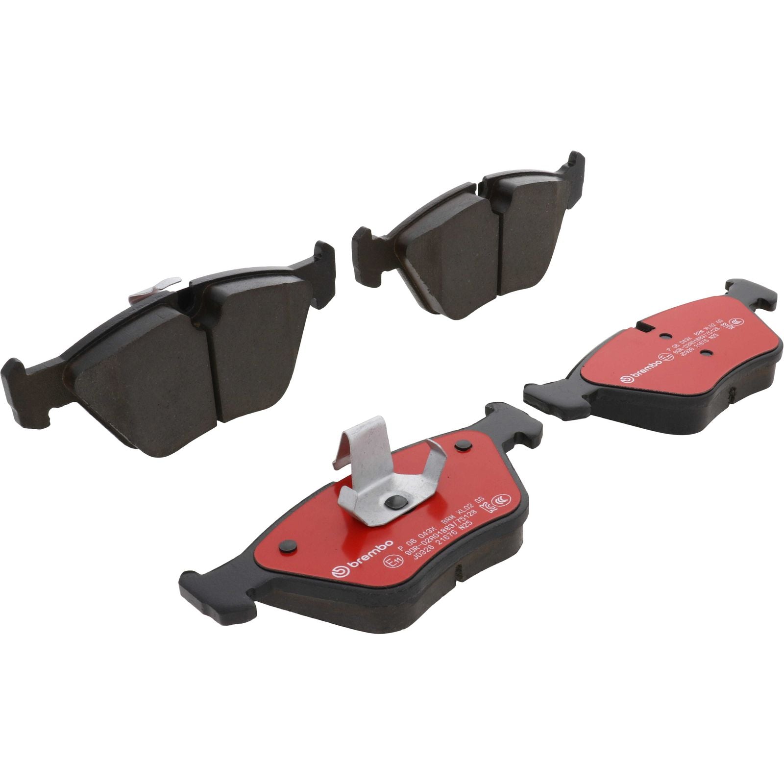 XTRA Low-Met Front Disc Brake Pad Set - P06043X_02