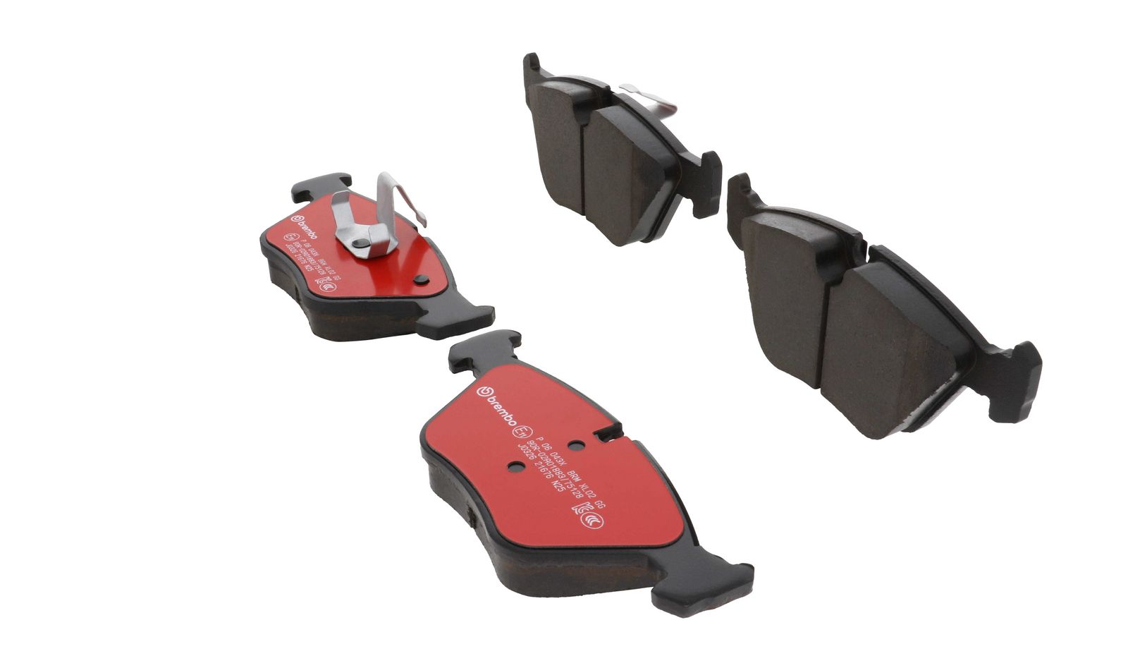 XTRA Low-Met Front Disc Brake Pad Set - P06043X_07