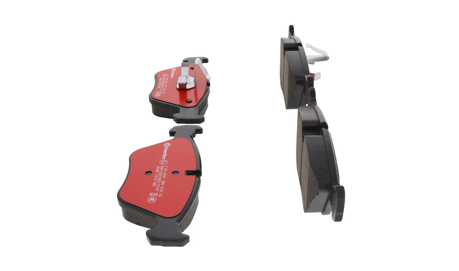 XTRA Low-Met Front Disc Brake Pad Set - P06043X_09