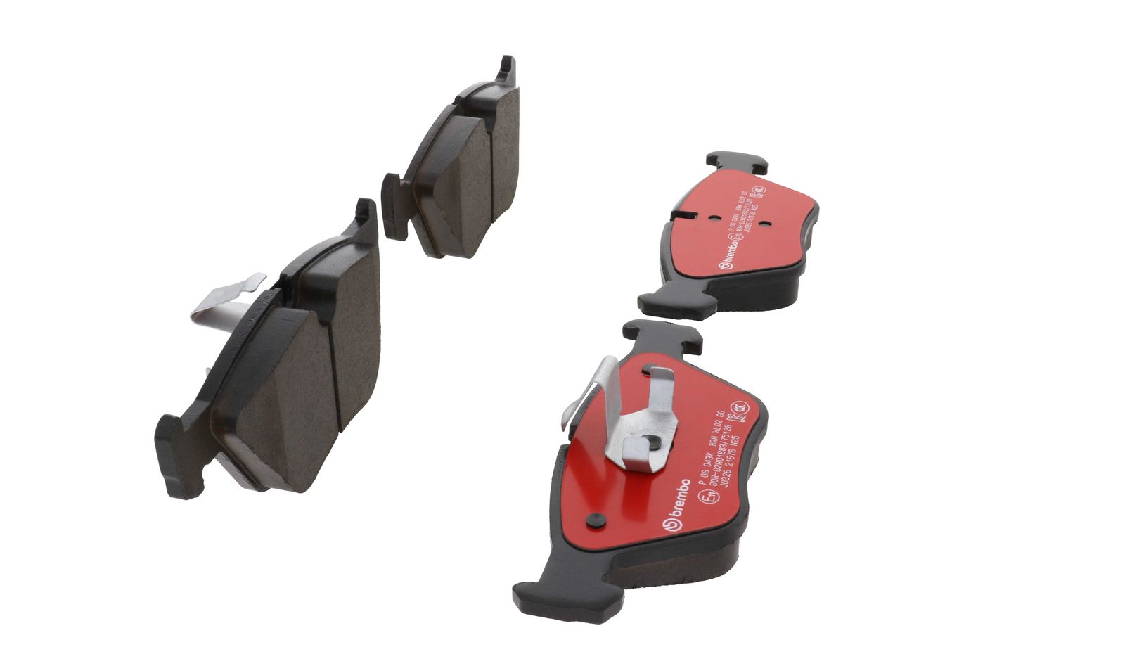 XTRA Low-Met Front Disc Brake Pad Set - P06043X_22