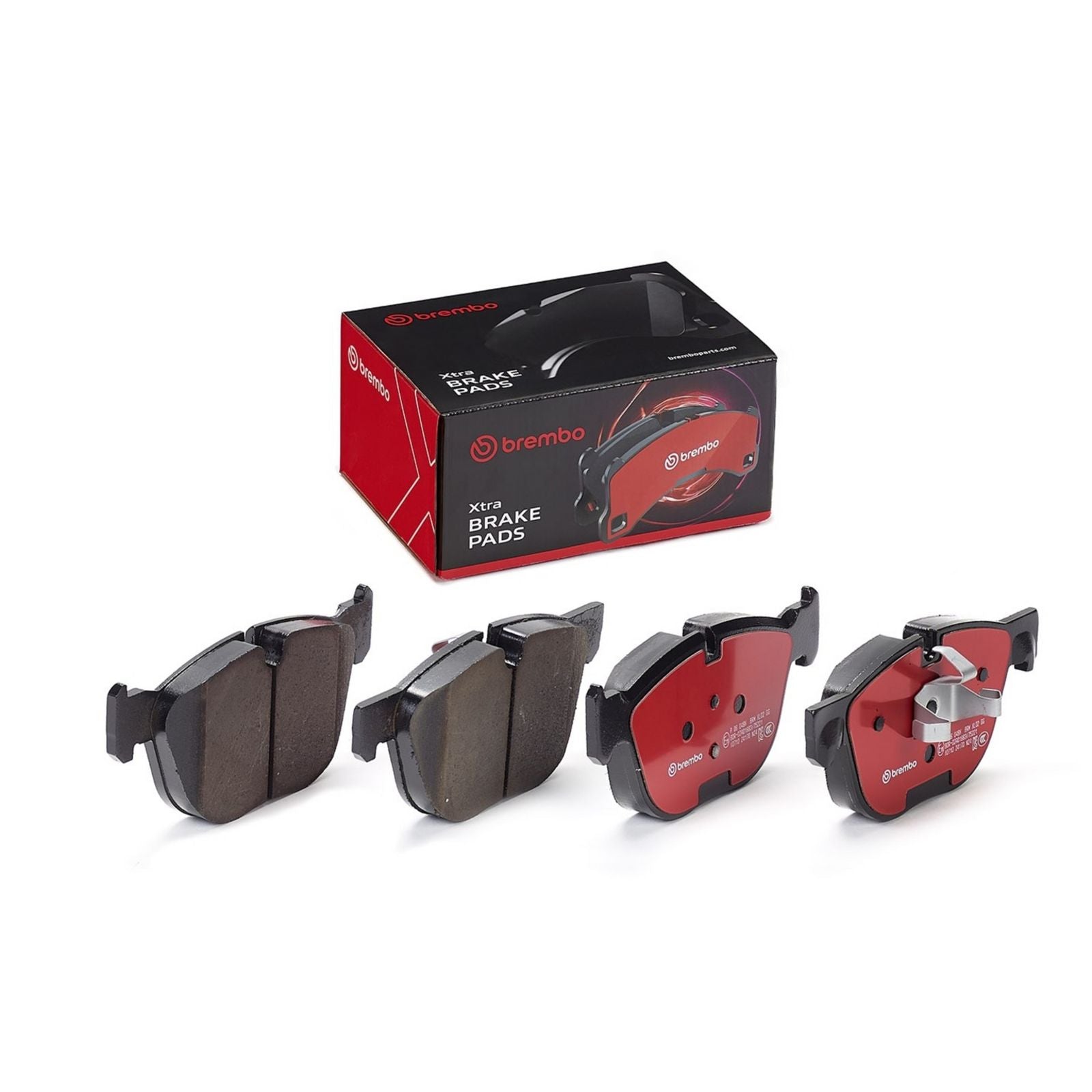 XTRA Low-Met Front Disc Brake Pad Set - P06049X_01