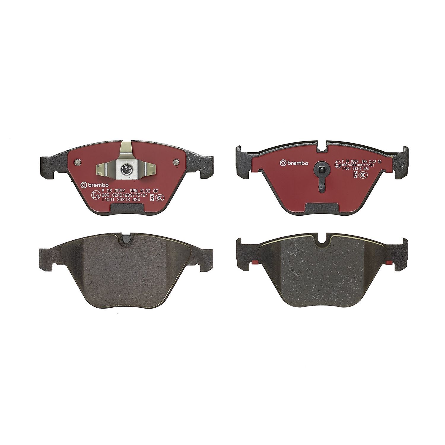 XTRA Low-Met Front Disc Brake Pad Set - P06055X_01