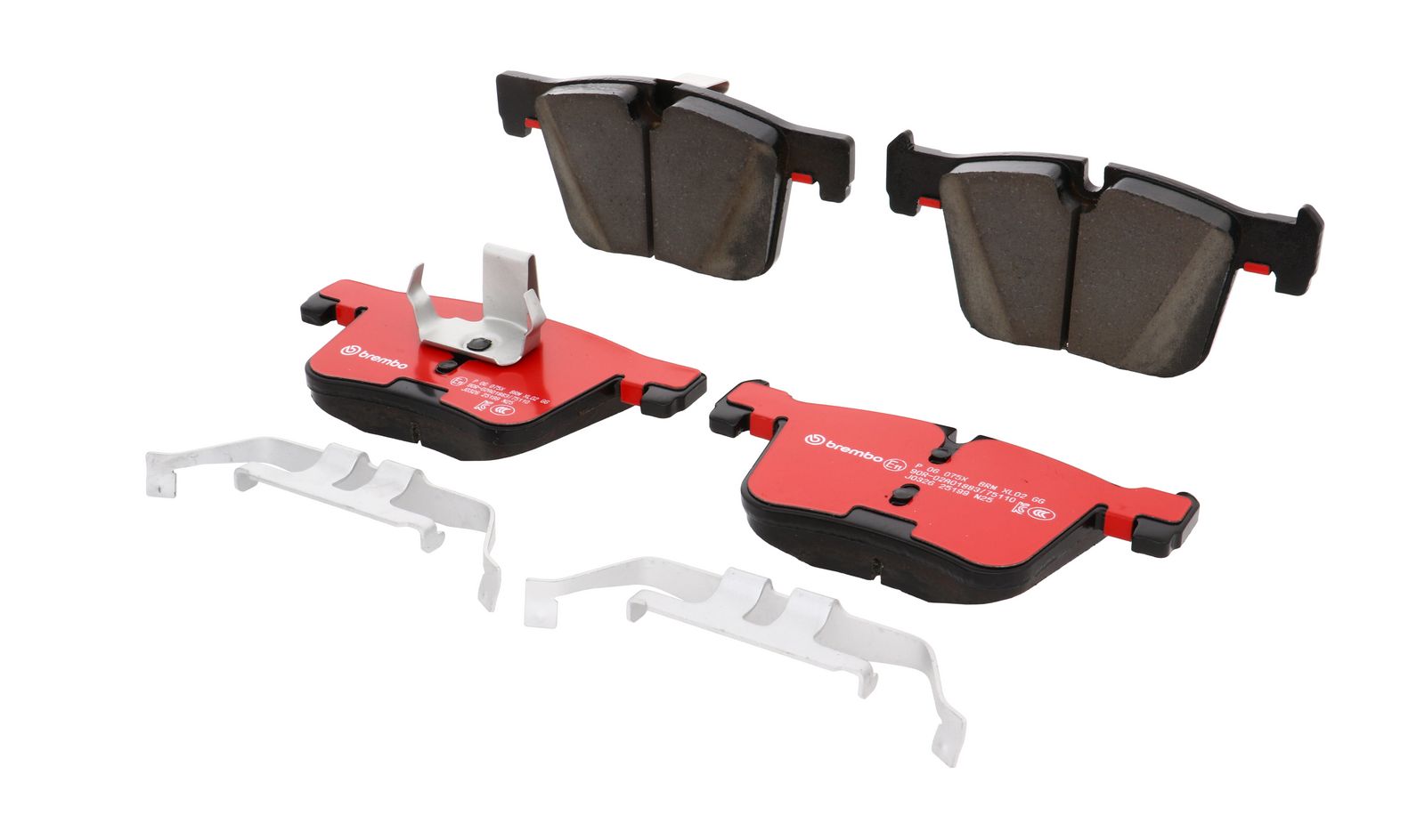 XTRA Low-Met Front Disc Brake Pad Set - P06075X_05