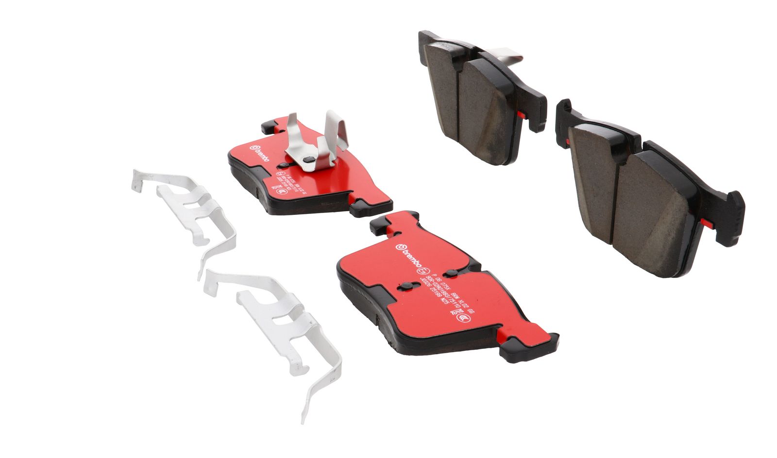 XTRA Low-Met Front Disc Brake Pad Set - P06075X_07