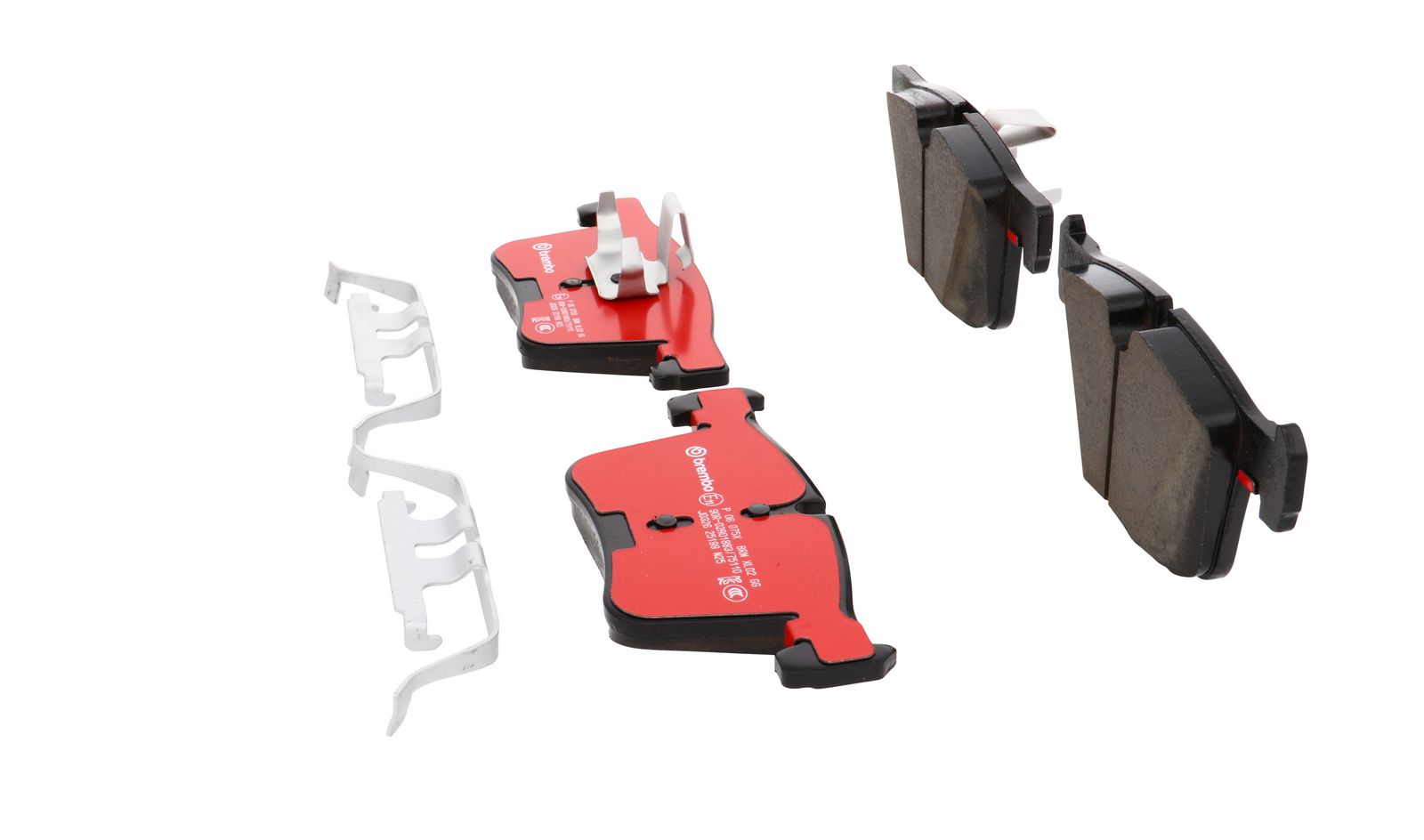 XTRA Low-Met Front Disc Brake Pad Set - P06075X_08