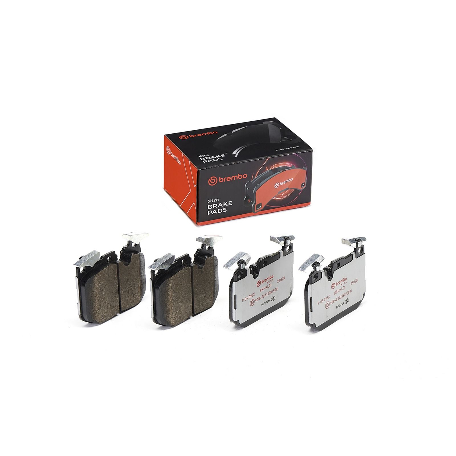 XTRA Low-Met Front Disc Brake Pad Set - P06096X_02