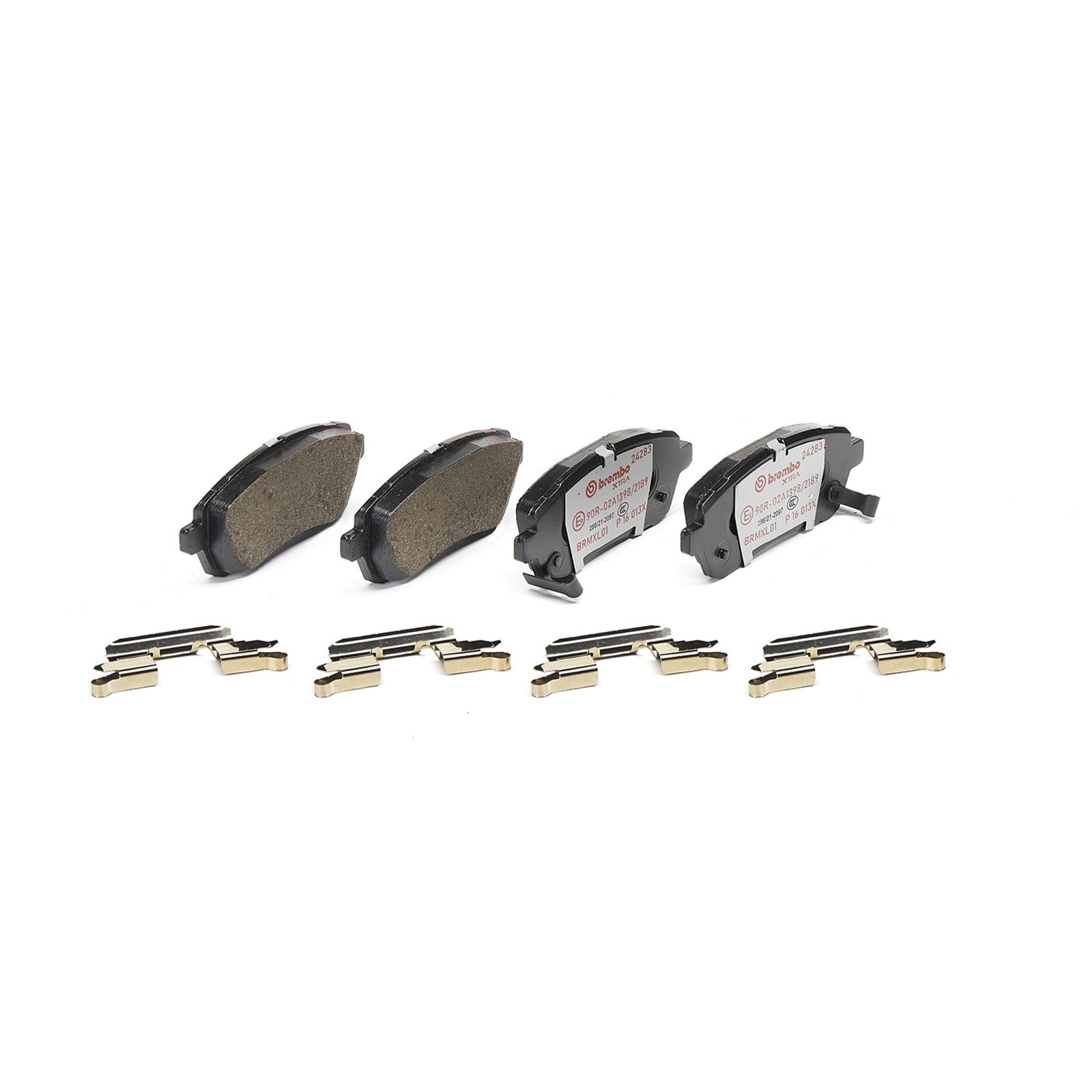 XTRA Low-Met Front Disc Brake Pad Set - P16013X_03