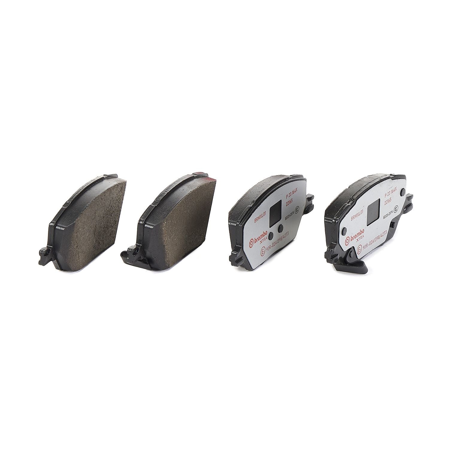 XTRA Low-Met Front Disc Brake Pad Set - P23164X_03