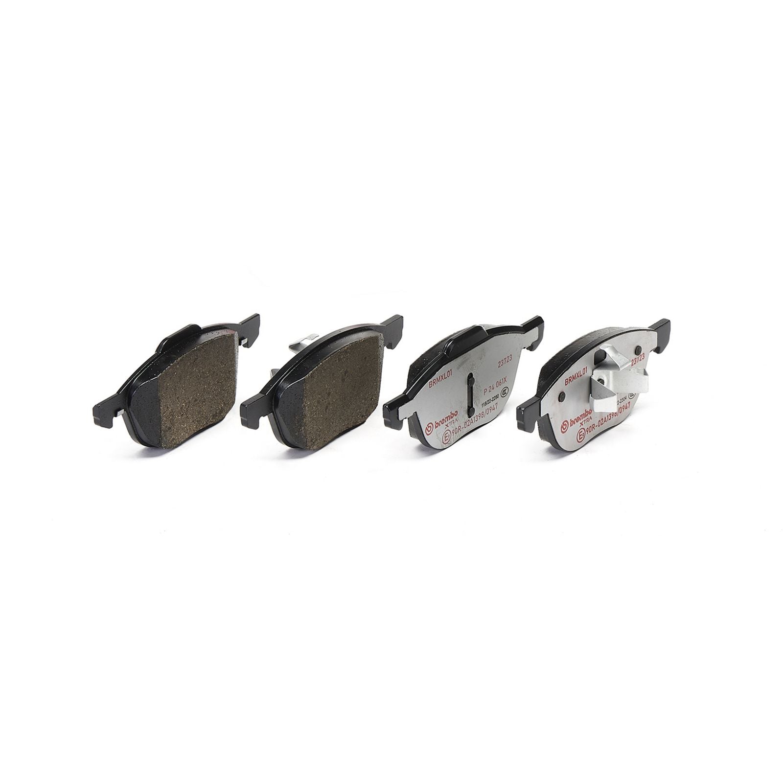 XTRA Low-Met Front Disc Brake Pad Set - P24061X_02
