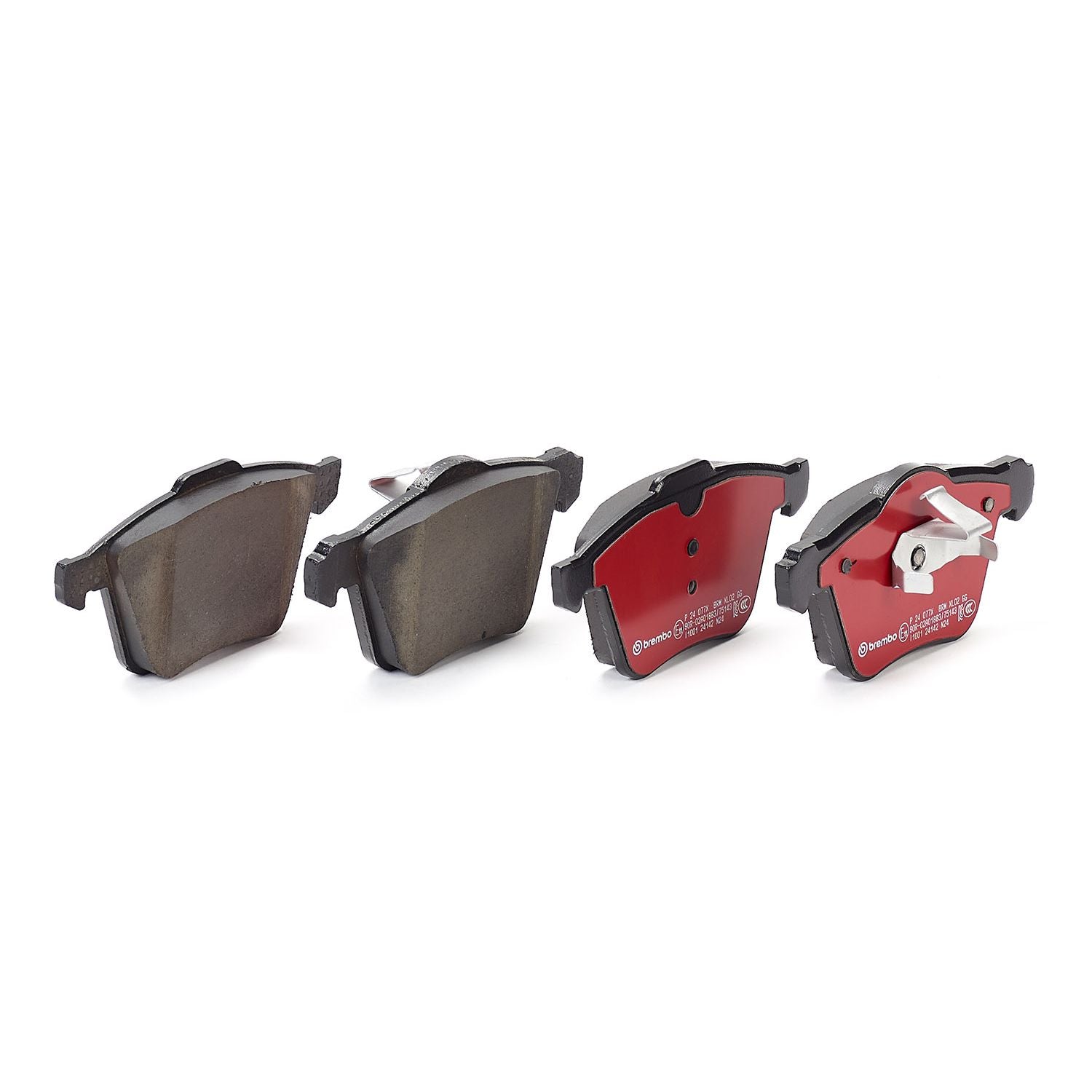 XTRA Low-Met Front Disc Brake Pad Set - P24077X_03