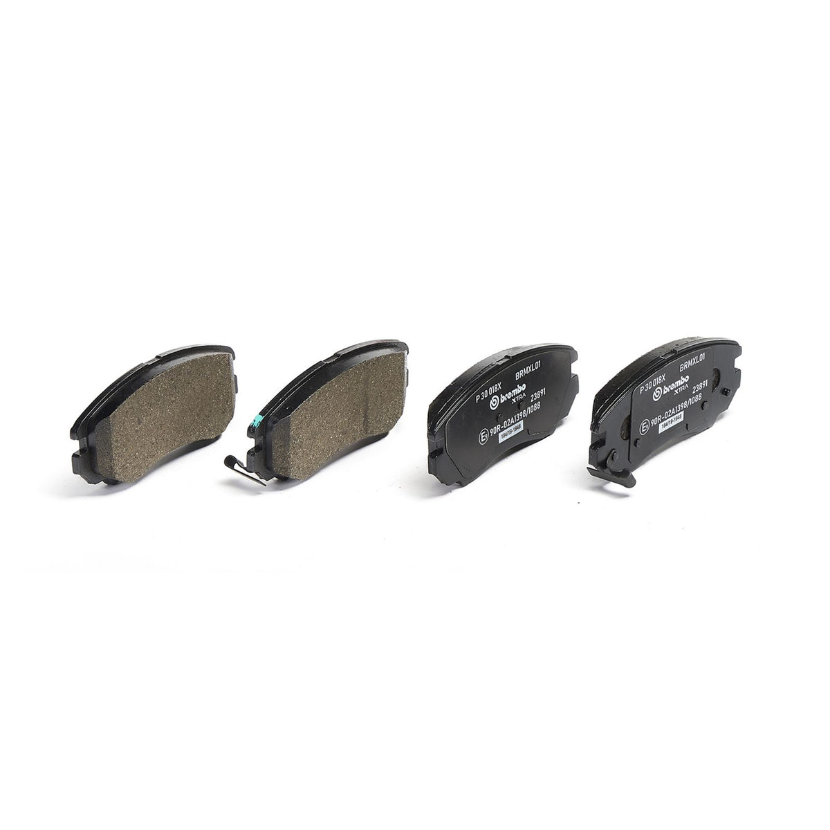 XTRA Low-Met Front Disc Brake Pad Set - P30018X_03