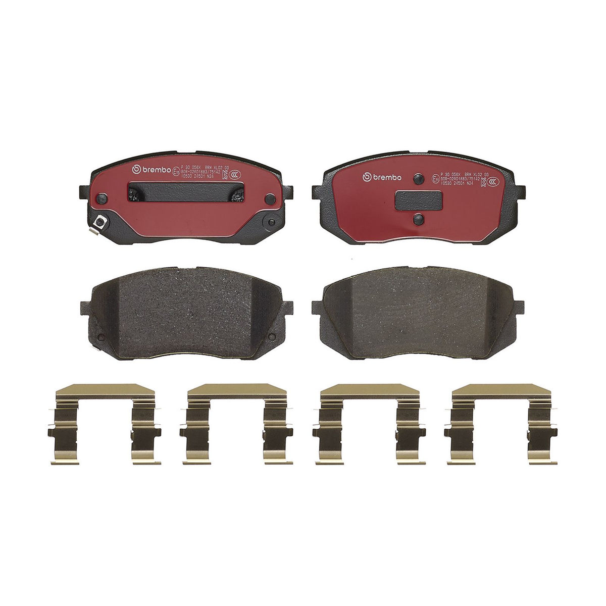 XTRA Low-Met Front Disc Brake Pad Set - P30056X_01