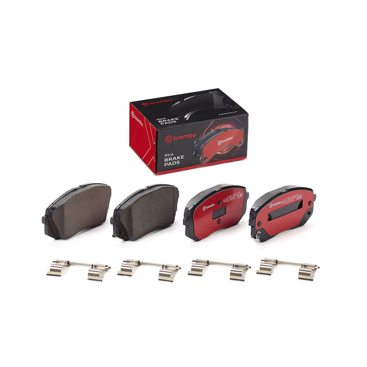 XTRA Low-Met Front Disc Brake Pad Set - P30056X_03