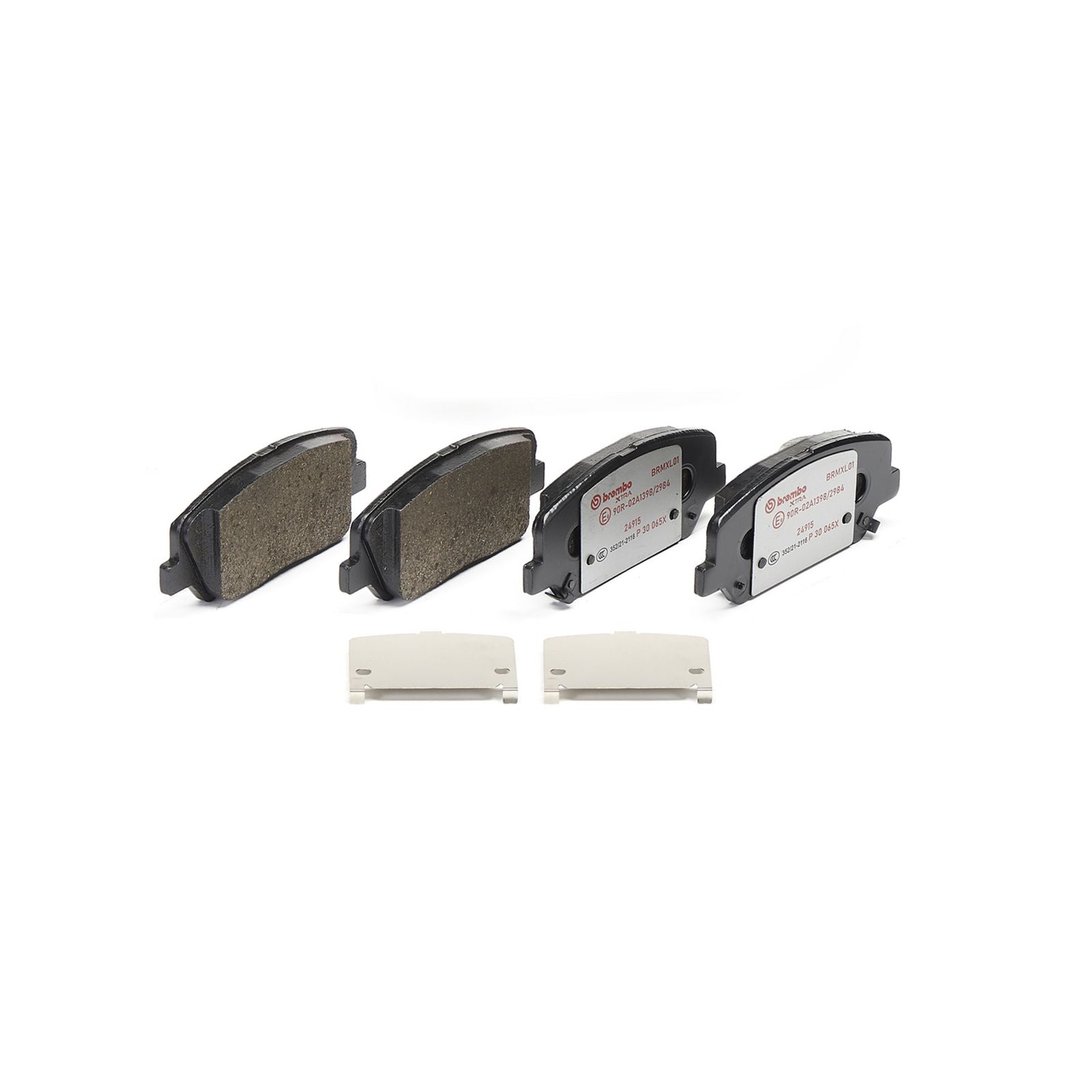 XTRA Low-Met Front Disc Brake Pad Set - P30065X_01
