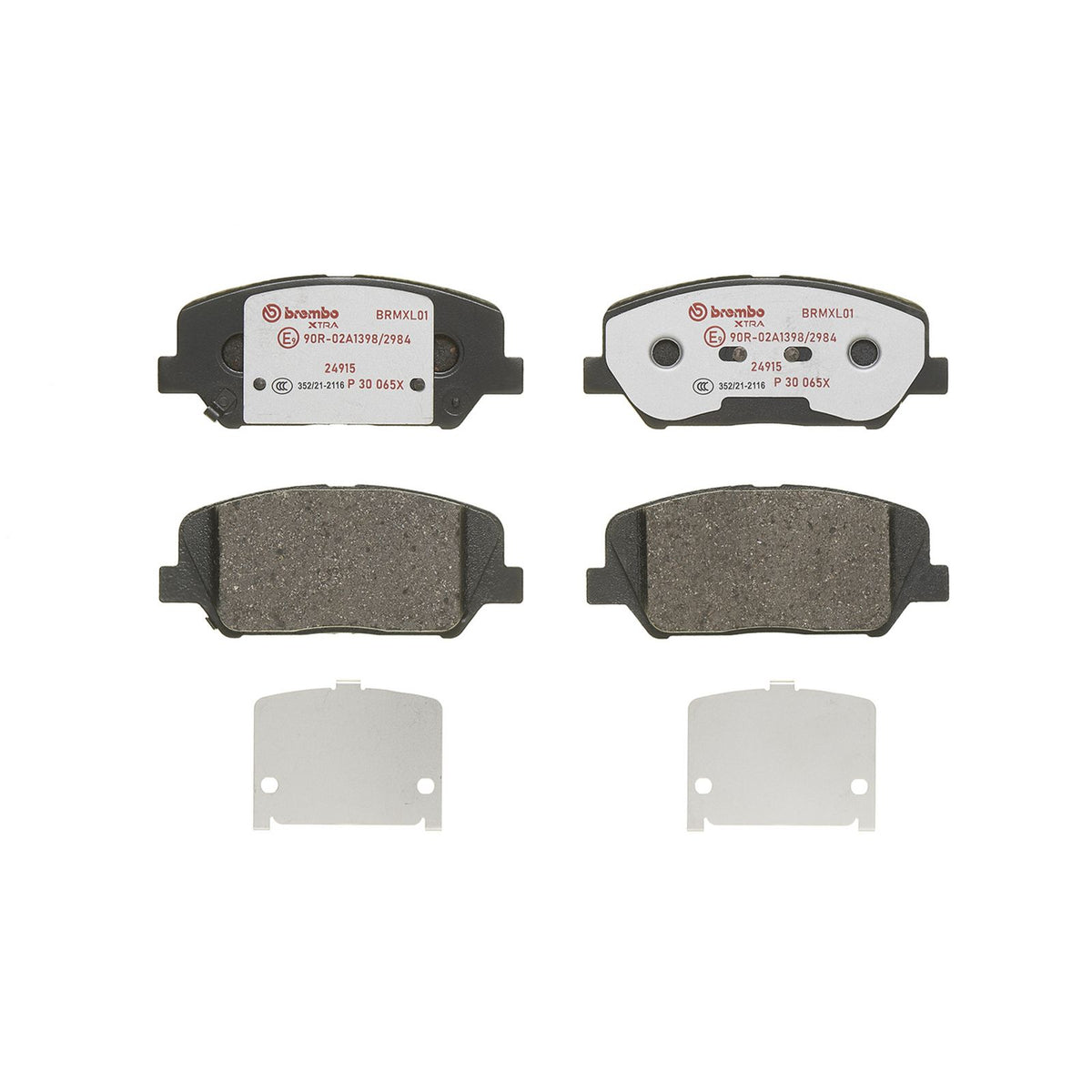 XTRA Low-Met Front Disc Brake Pad Set - P30065X_03