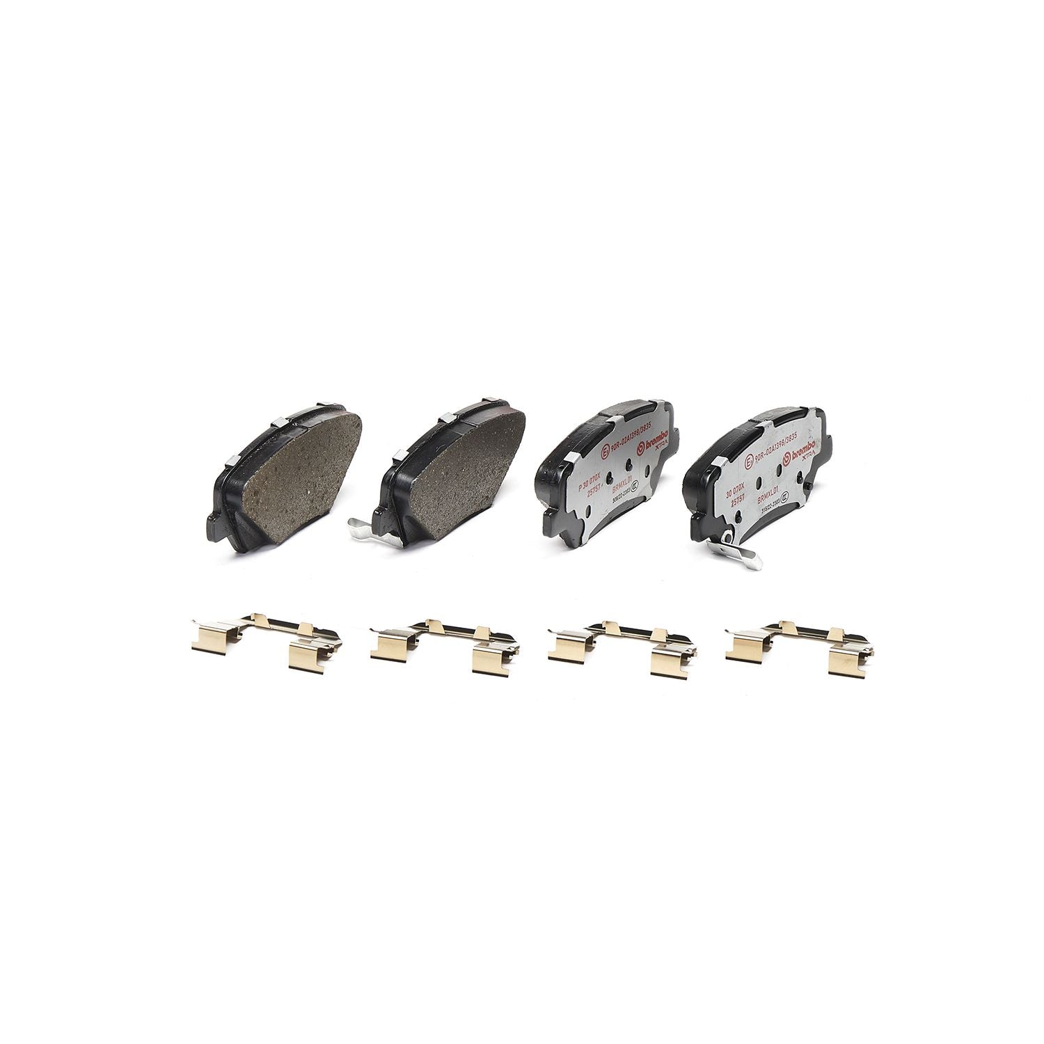 XTRA Low-Met Front Disc Brake Pad Set - P30070X_01