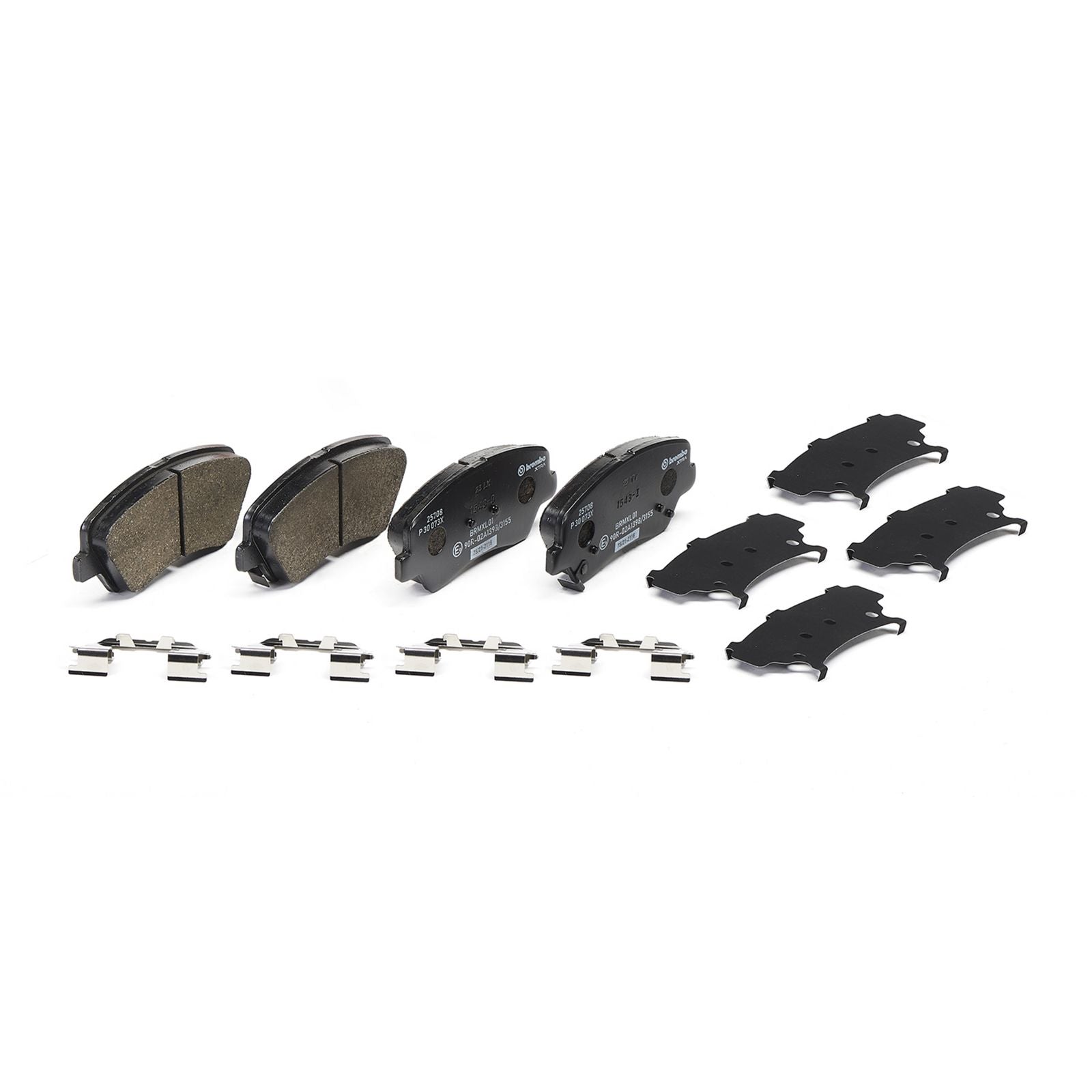 XTRA Low-Met Front Disc Brake Pad Set - P30073X_01