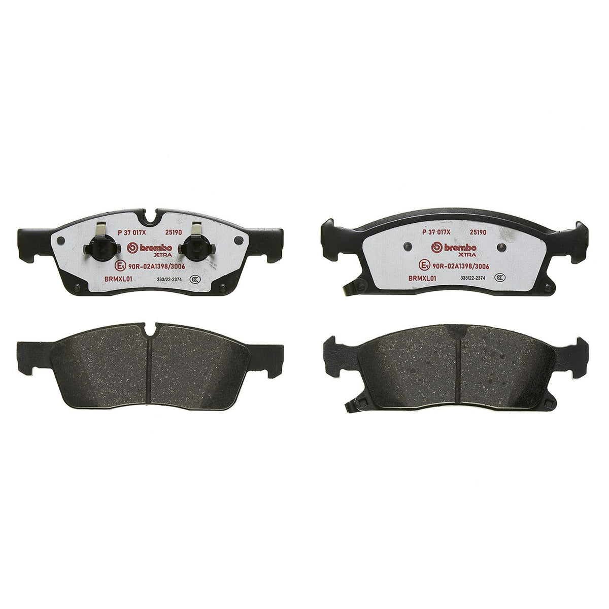 XTRA Low-Met Front Disc Brake Pad Set - P37017X_03
