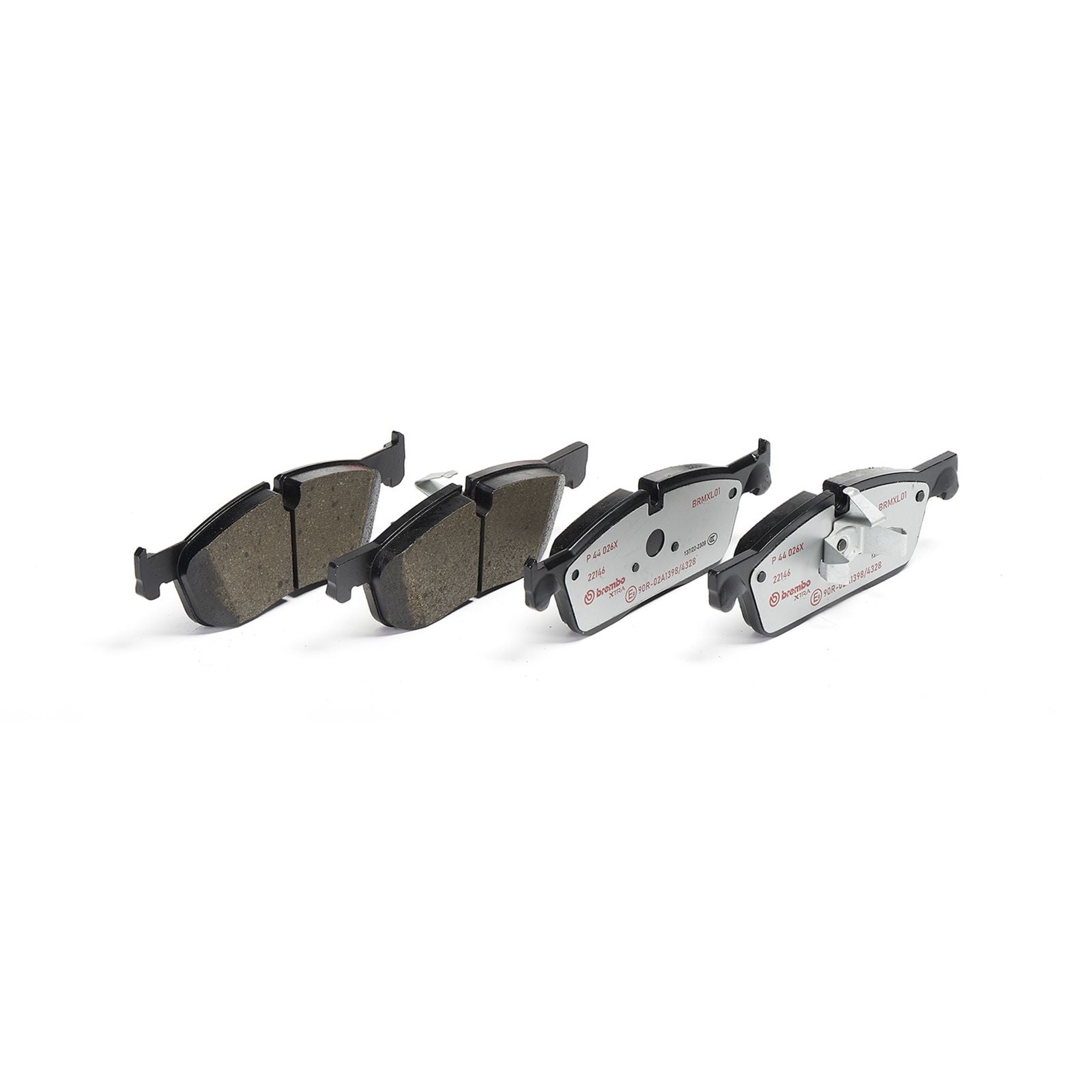XTRA Low-Met Front Disc Brake Pad Set - P44026X_01