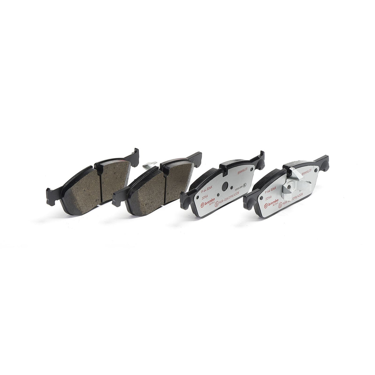 XTRA Low-Met Front Disc Brake Pad Set - P44026X_01