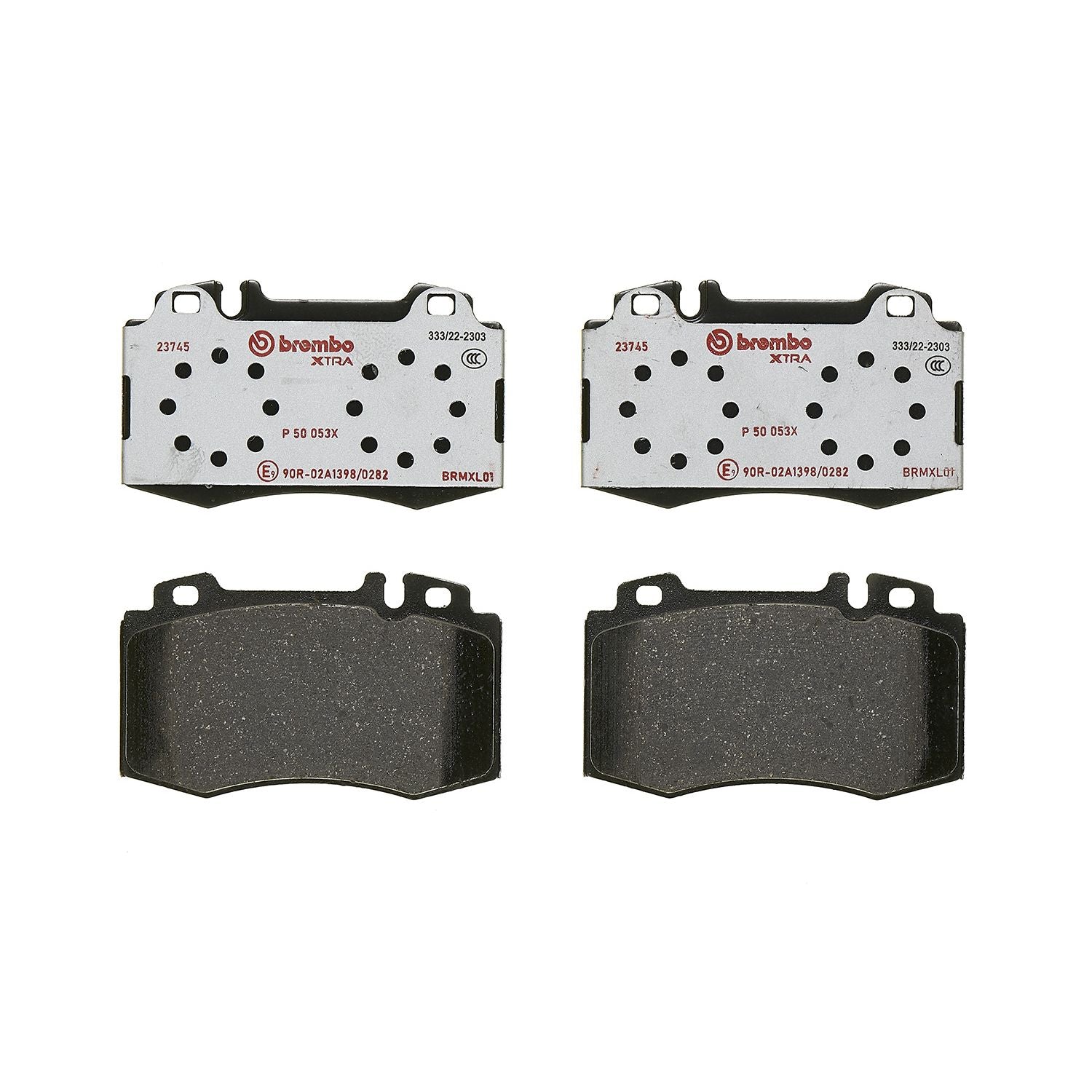 XTRA Low-Met Front Disc Brake Pad Set - P50053X_03