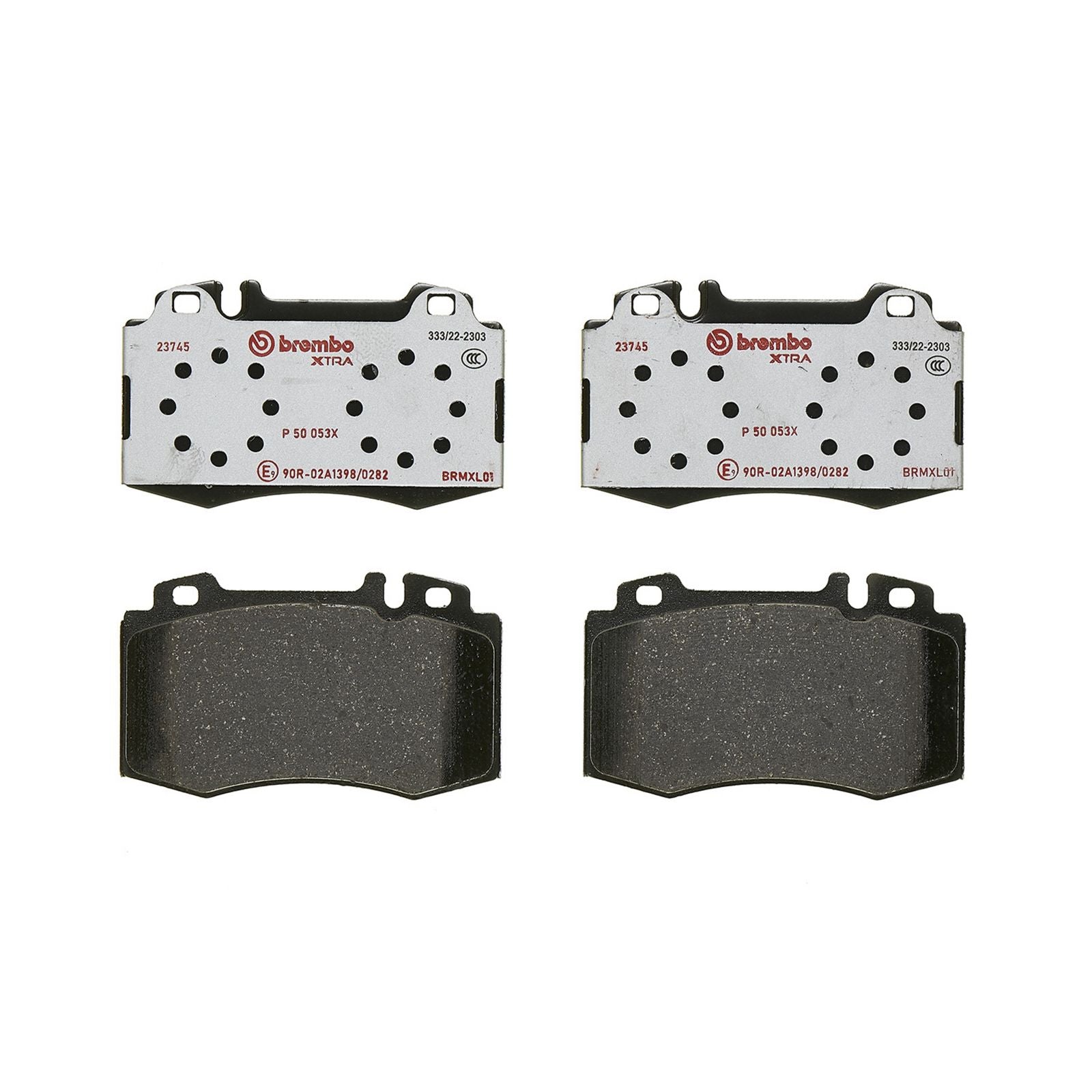 XTRA Low-Met Front Disc Brake Pad Set - P50053X_03