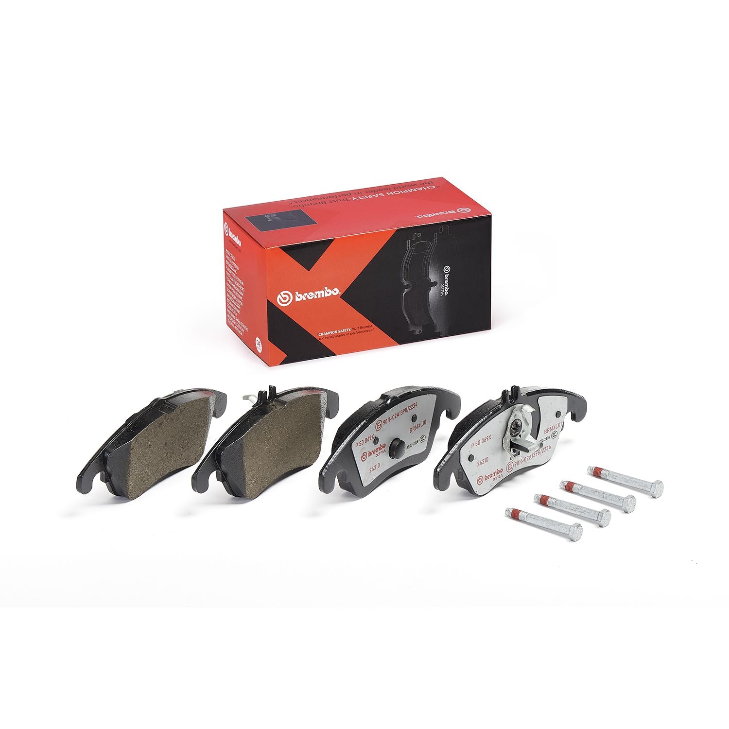 XTRA Low-Met Front Disc Brake Pad Set - P50069X_02