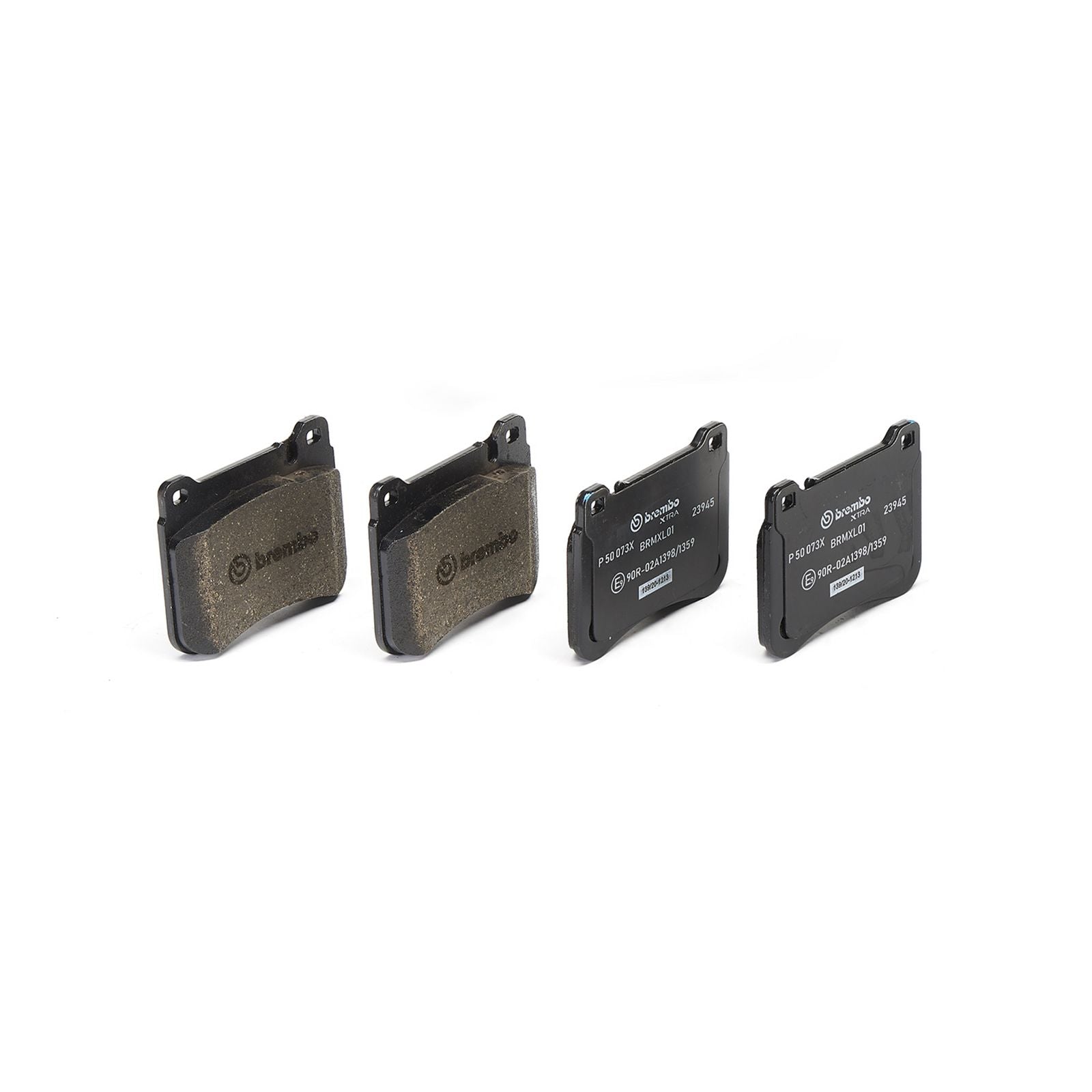 XTRA Low-Met Front Disc Brake Pad Set - P50073X_01