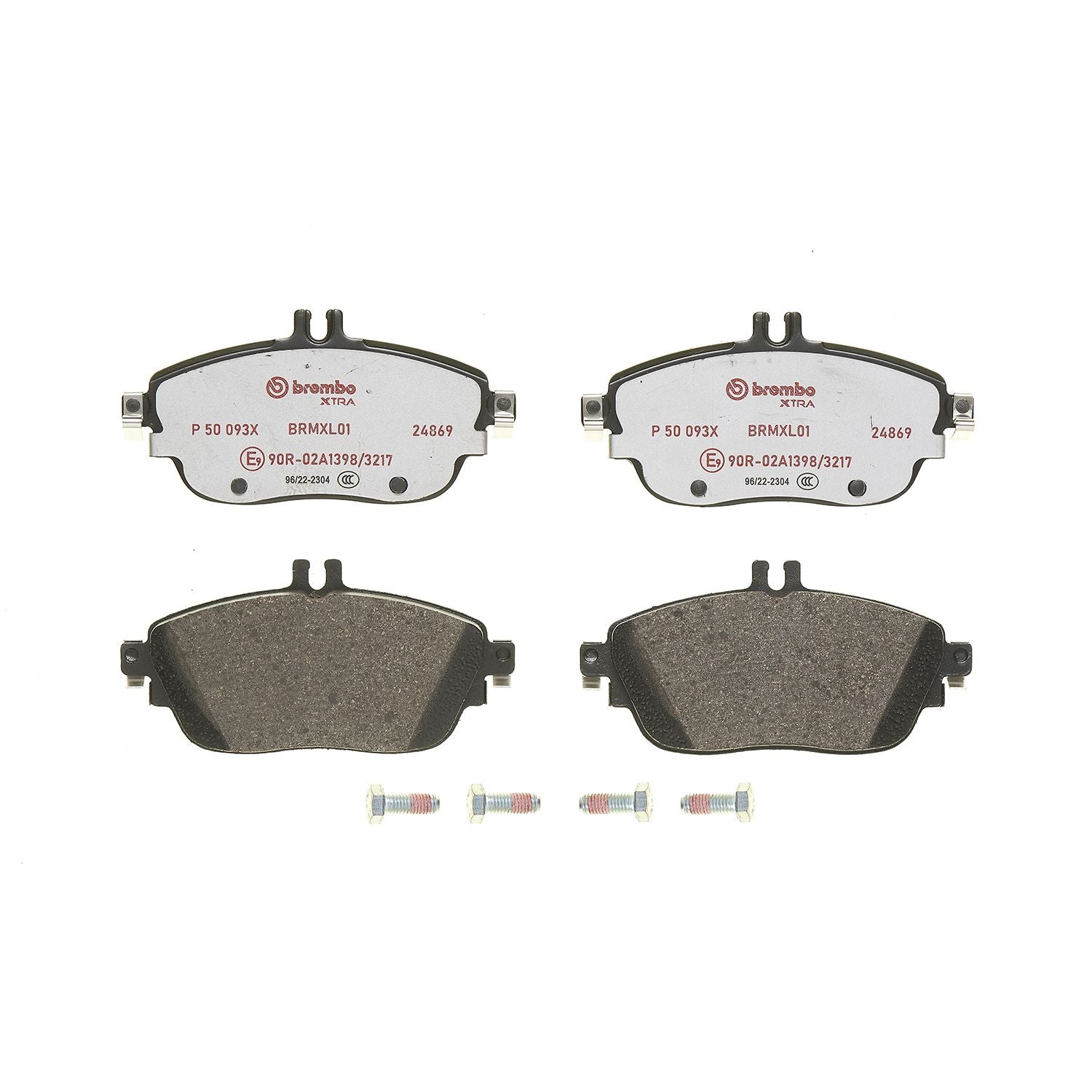 XTRA Low-Met Front Disc Brake Pad Set - P50093X_01