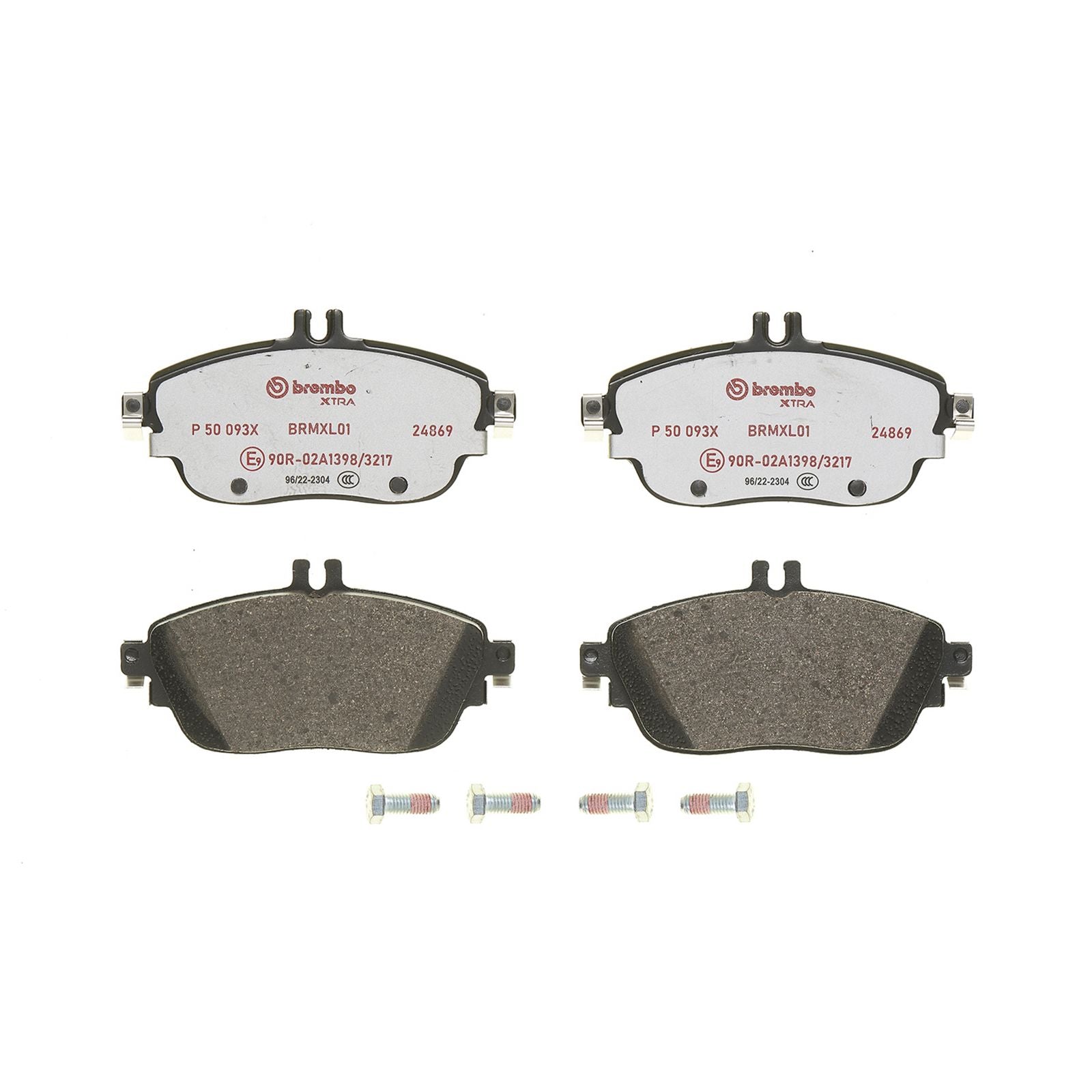 XTRA Low-Met Front Disc Brake Pad Set - P50093X_01