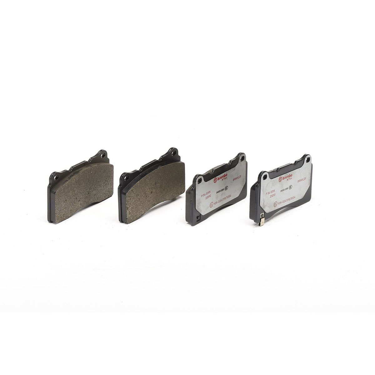 XTRA Low-Met Front Disc Brake Pad Set - P54039X_01