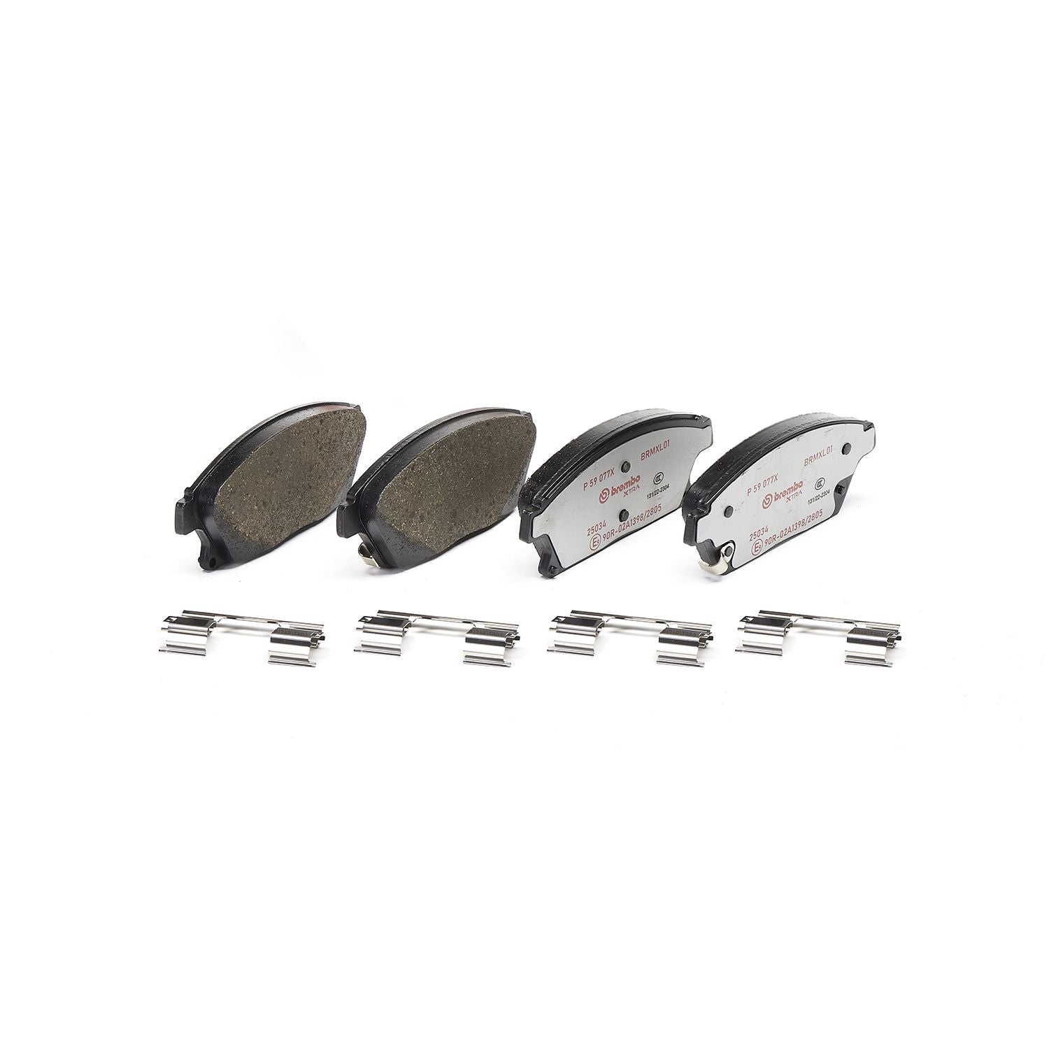 XTRA Low-Met Front Disc Brake Pad Set - P59077X_01