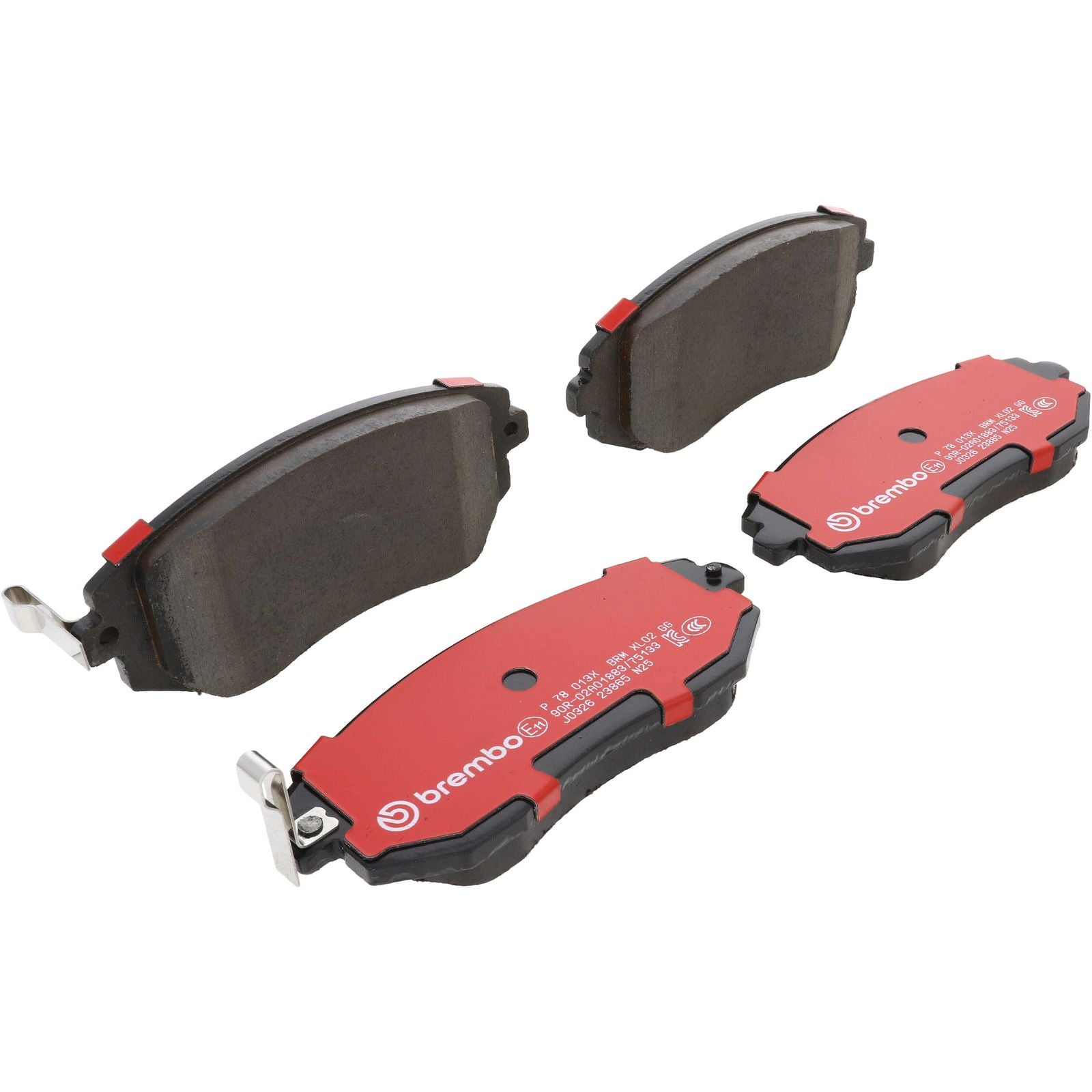 XTRA Low-Met Front Disc Brake Pad Set - P78013X_02