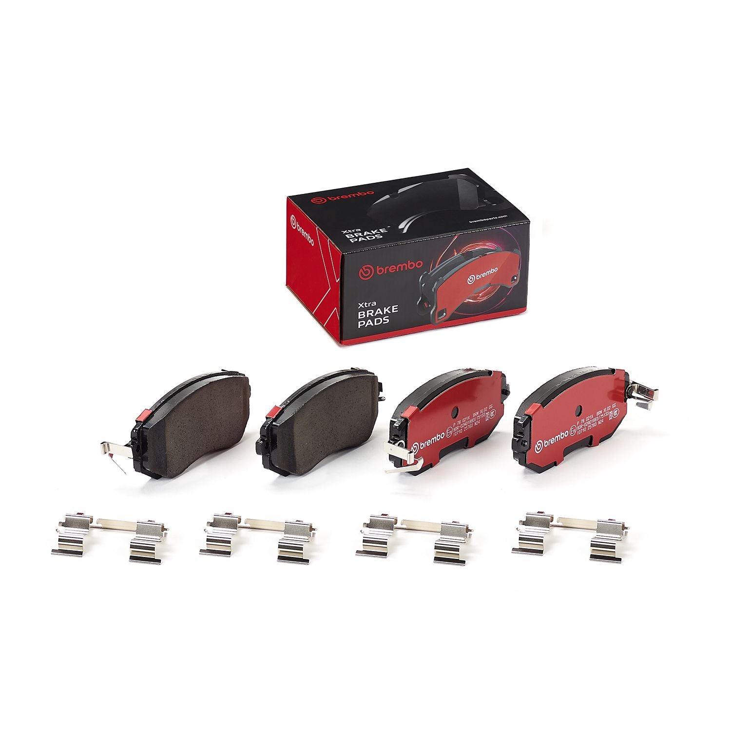 XTRA Low-Met Front Disc Brake Pad Set - P78021X_02